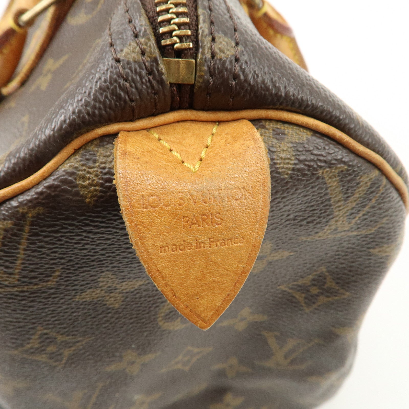 Louis Vuitton Monogram Speedy 30 Hand Bag Boston Bag M41526 Used