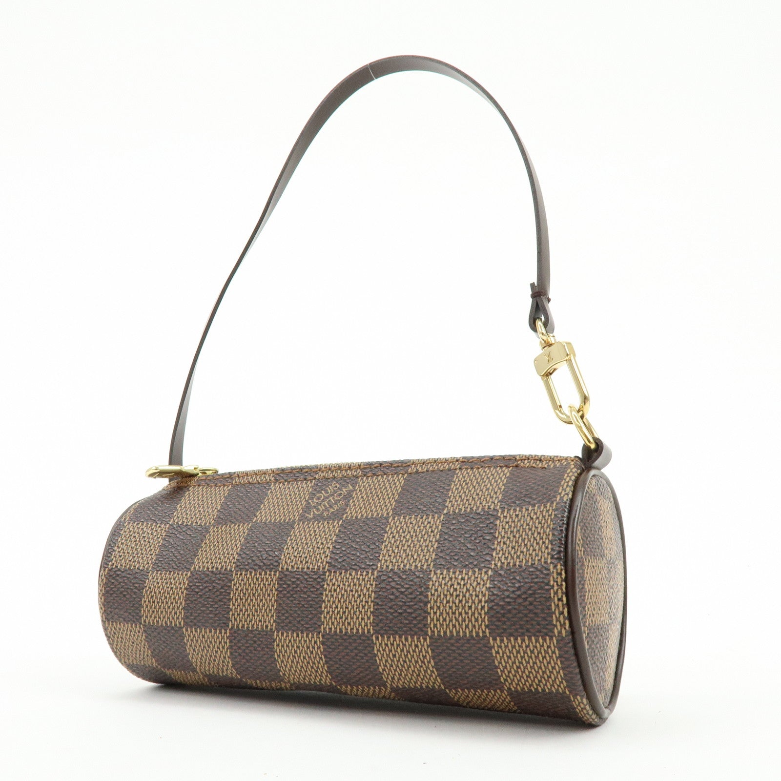 Louis Vuitton Damier Mini Pouch for Papillon Bag Brown Damier Ebene