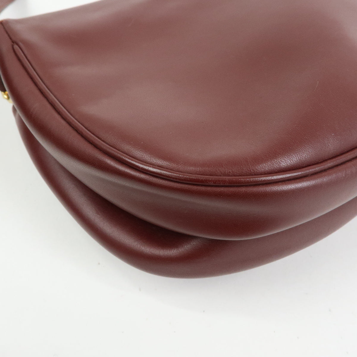 Cartier Must de Cartier Leather Shoulder Bag Crossbody Bag Bordeaux