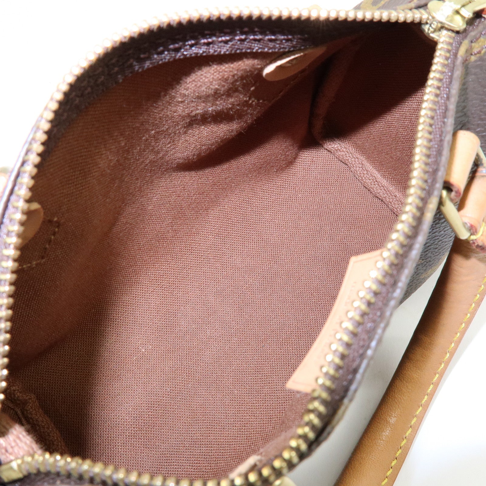 Louis Vuitton Monogram Canvas Mini Speedy Hand Bag M41534