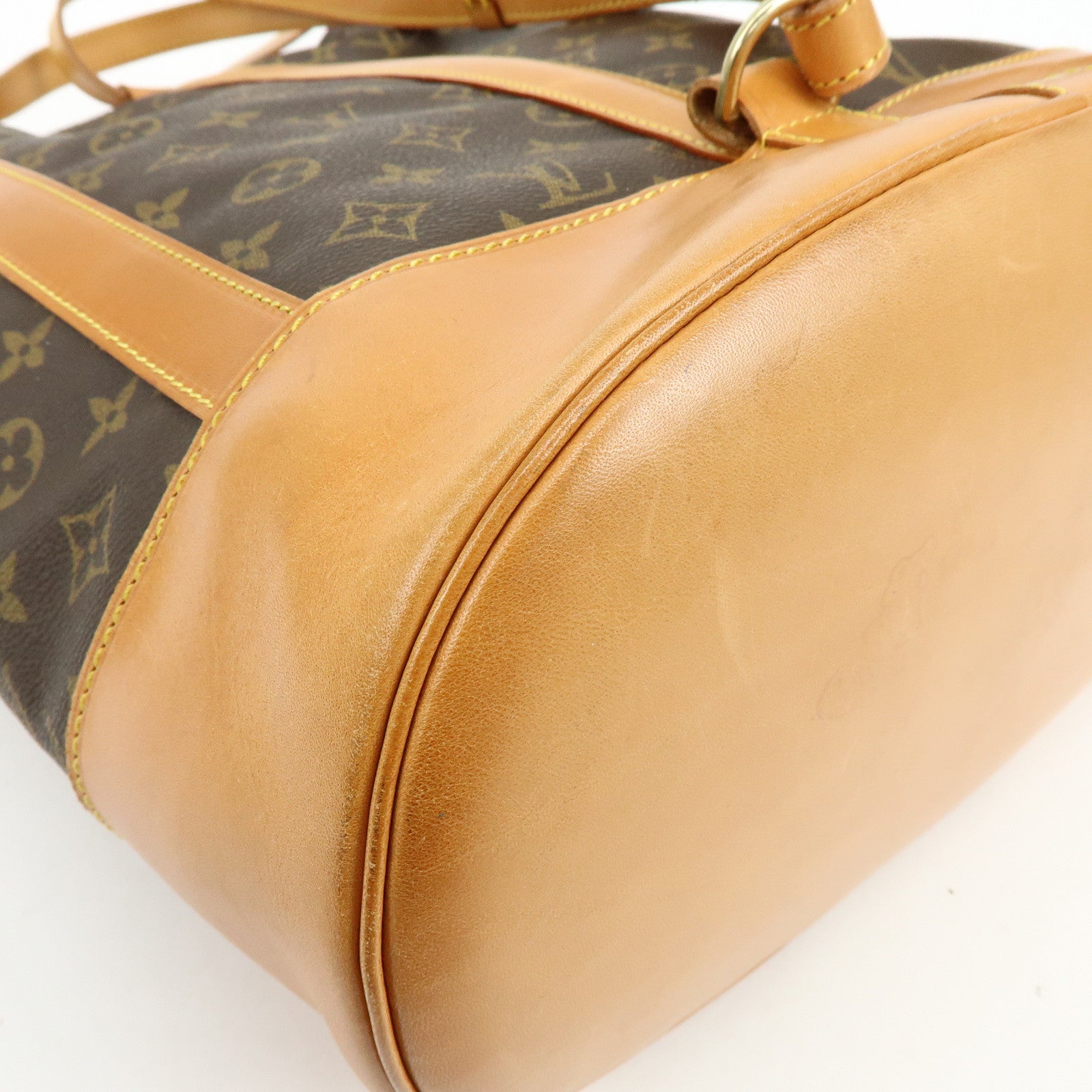 Louis Vuitton Monogram Randonnee GM Shoulder Bag Brown M42244