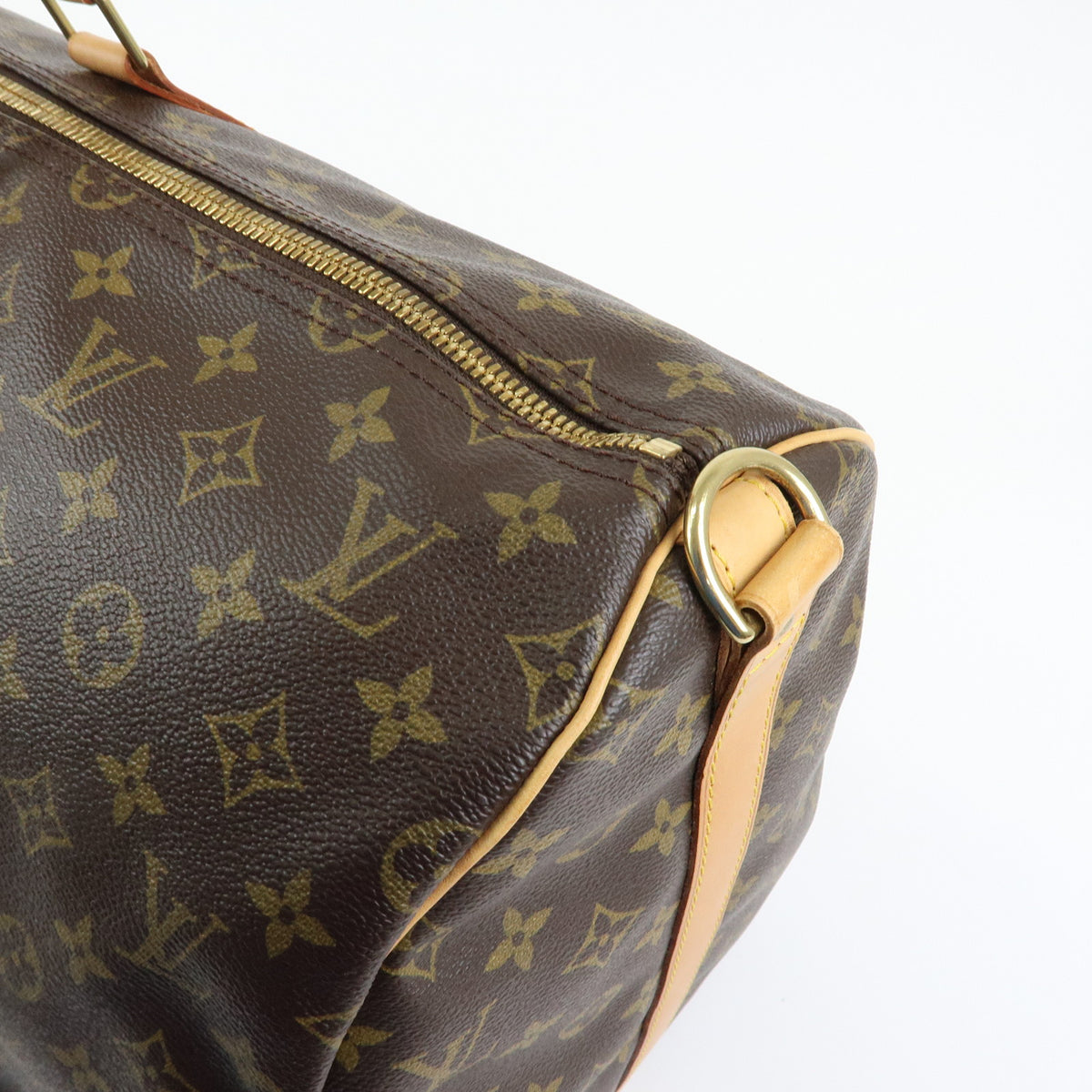 Louis Vuitton Monogram Keep All Bandouliere 55 Boston Bag M41414