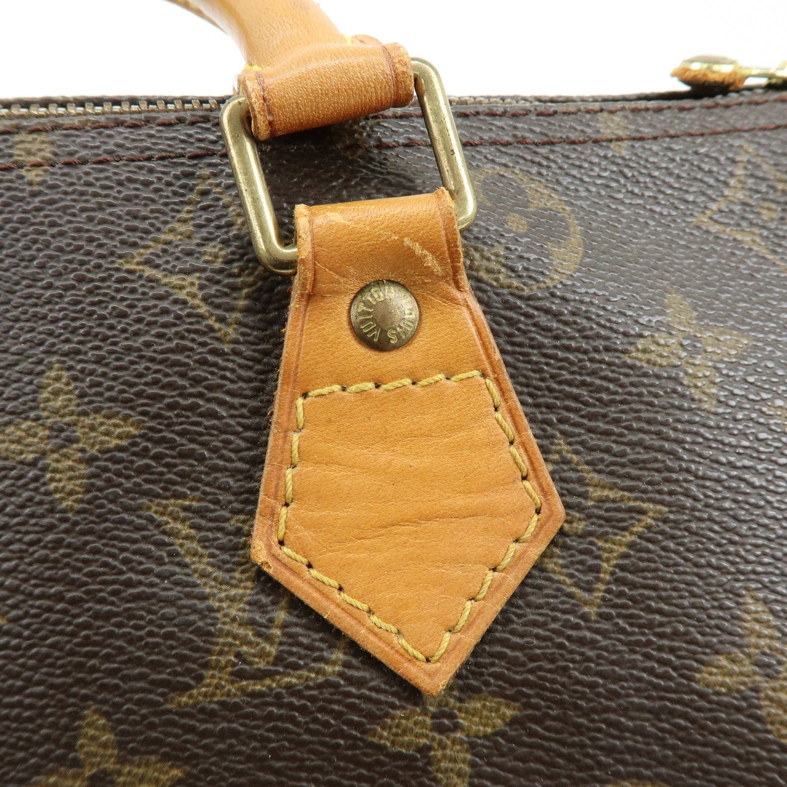Louis Vuitton Monogram Speedy 30 Boston Bag Hand Bag Brown M41526