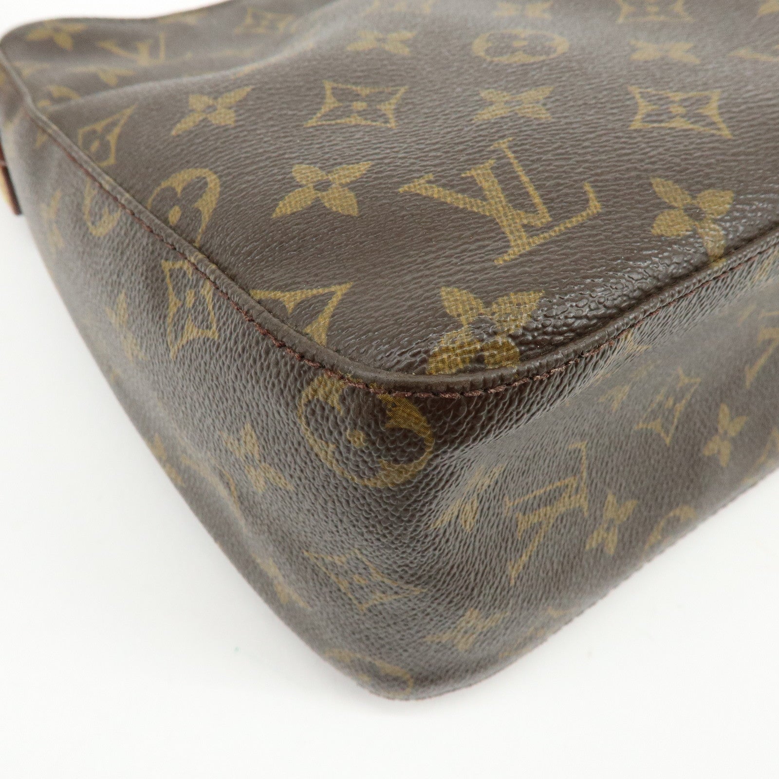 Louis Vuitton Monogram Looping MM Shoulder Bag Hand Bag M51146