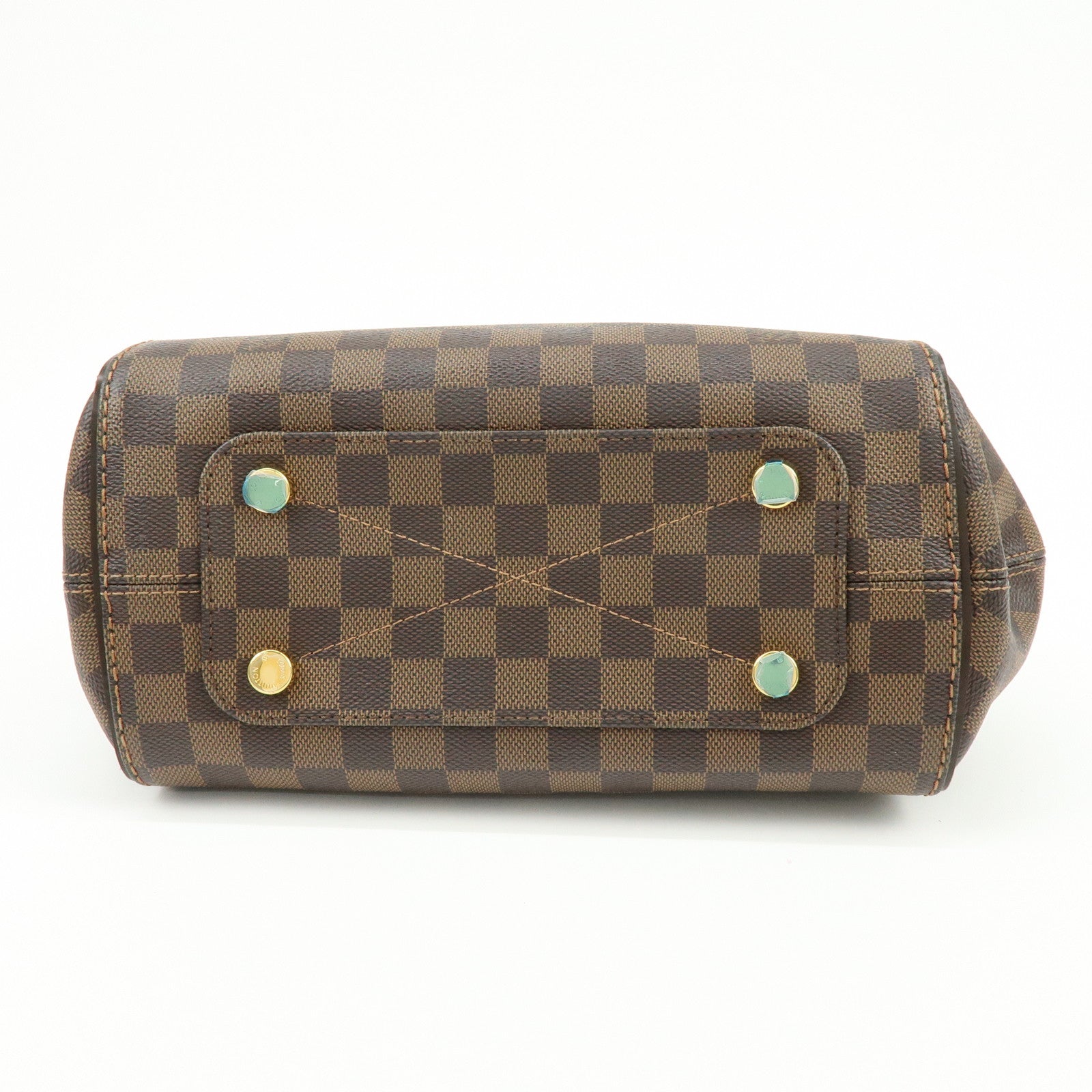 Louis Vuitton Damier Ebene Marylebone PM Shoulder Bag Brown N41215
