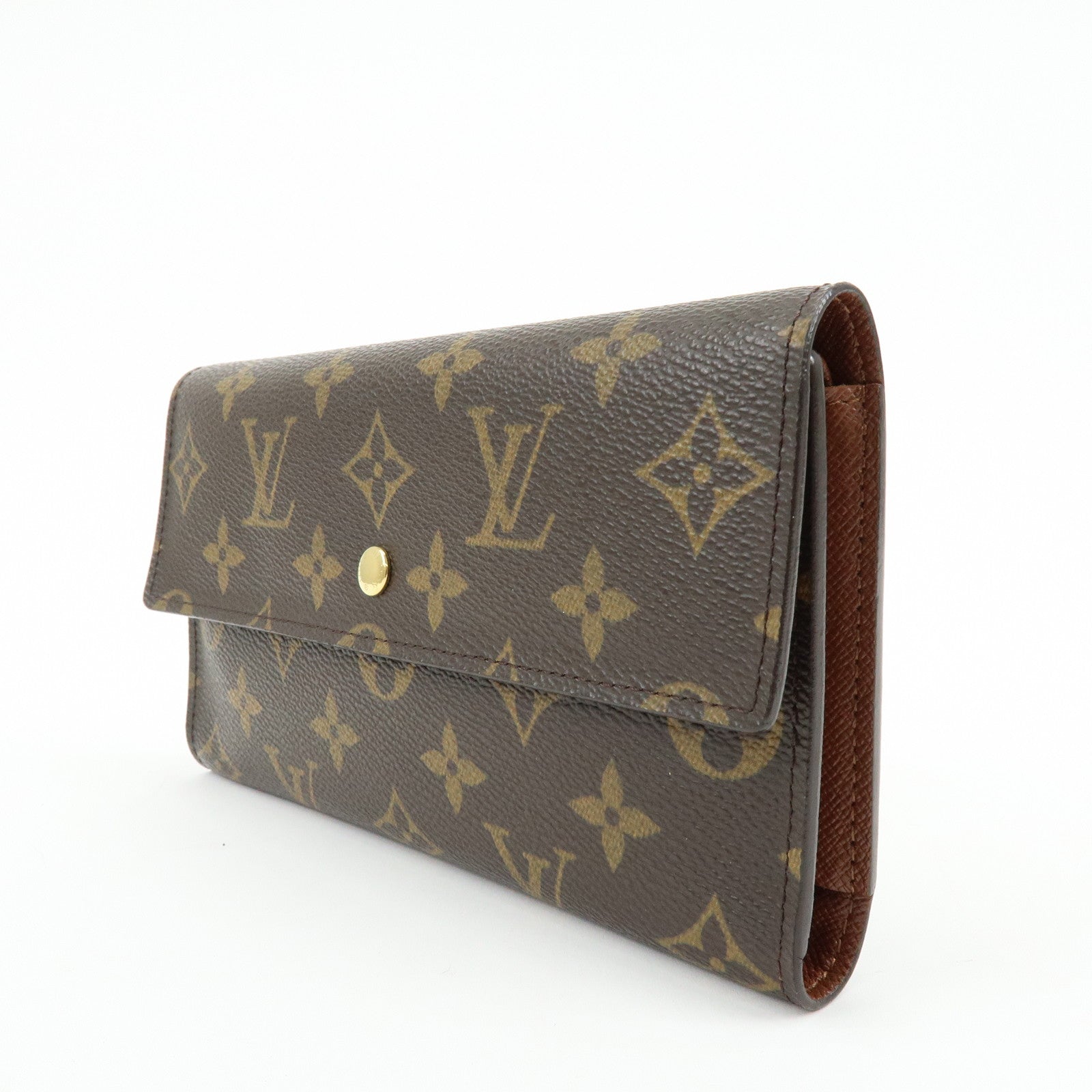 Louis Vuitton Monogram Porte Tresor International Wallet M61215