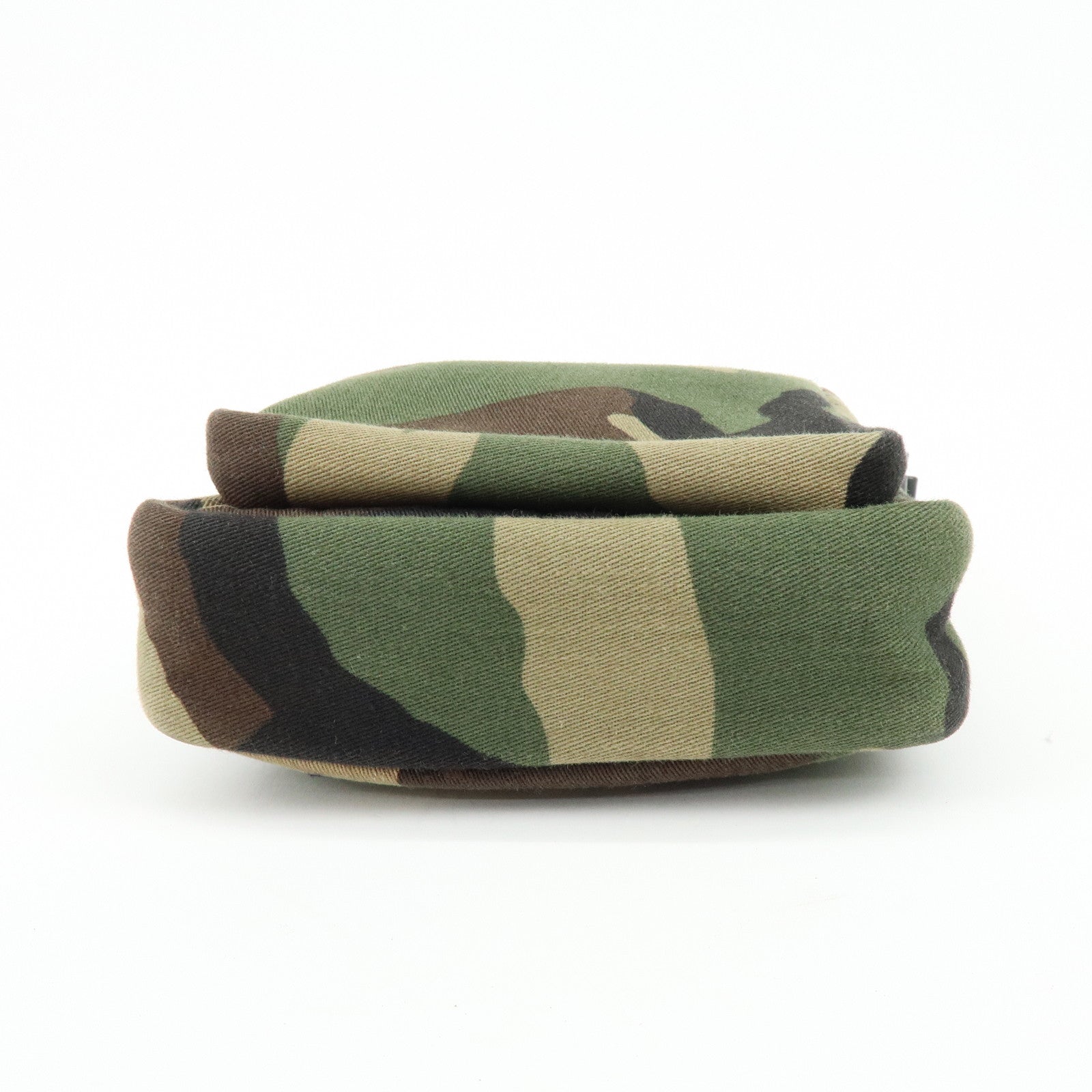 SAINT LAURENT PARIS Canvas Leather Shoulder Bag Camouflage 581700