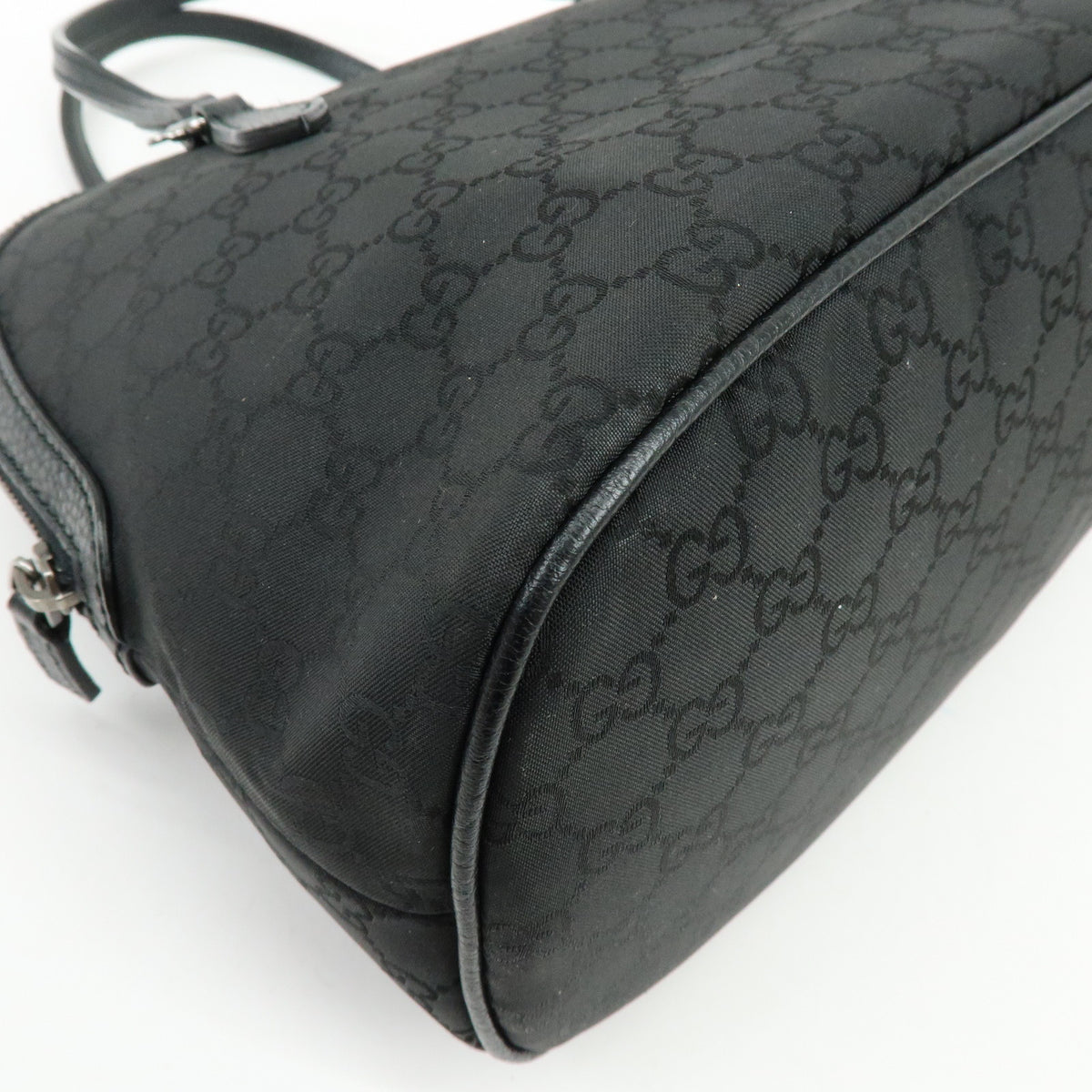 GUCCI Interlocking G GG Nylon 2Way Bag Hand Bag Shoulder Bag 420023