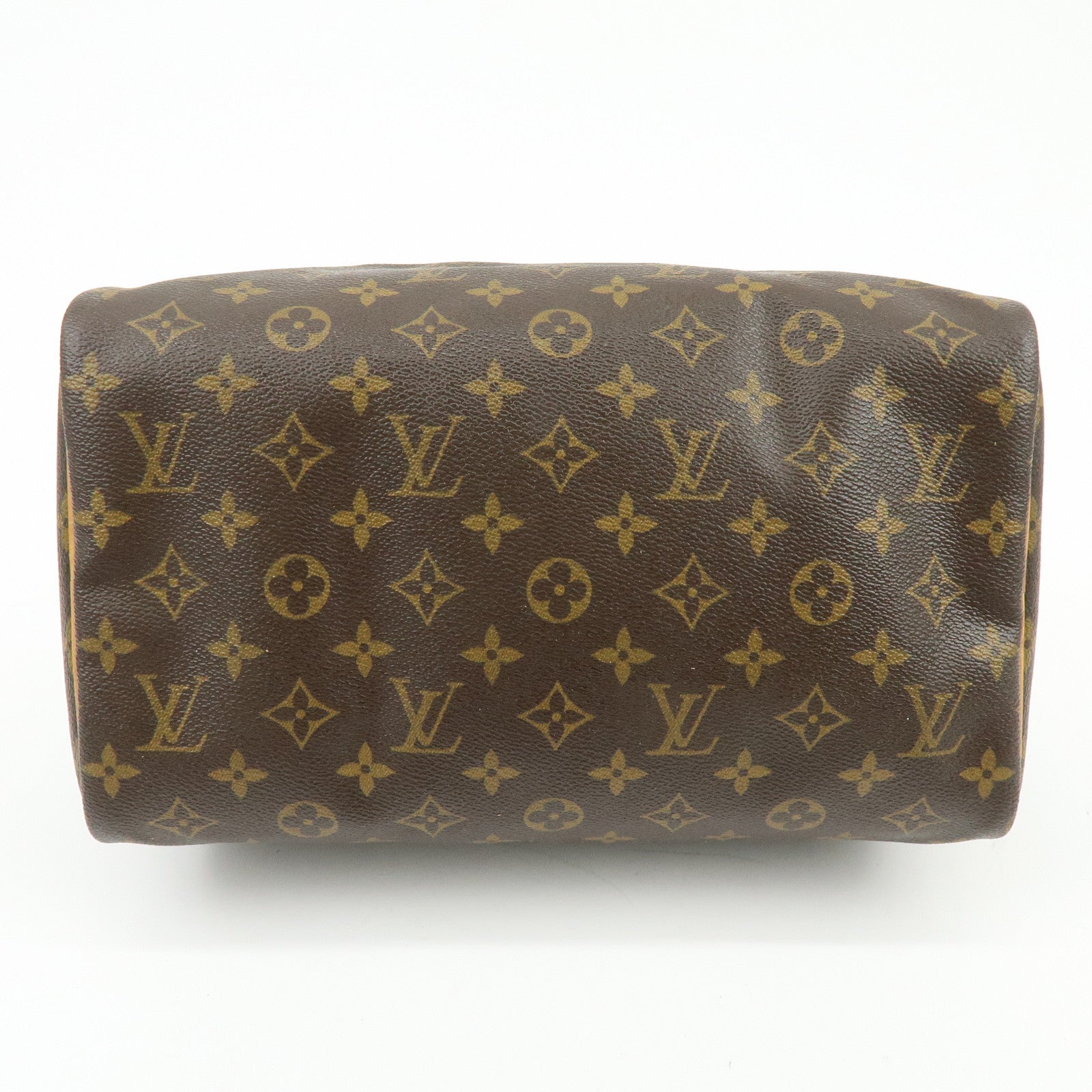 Louis Vuitton Monogram Speedy 30 Boston Bag Hand Bag Brown M41526
