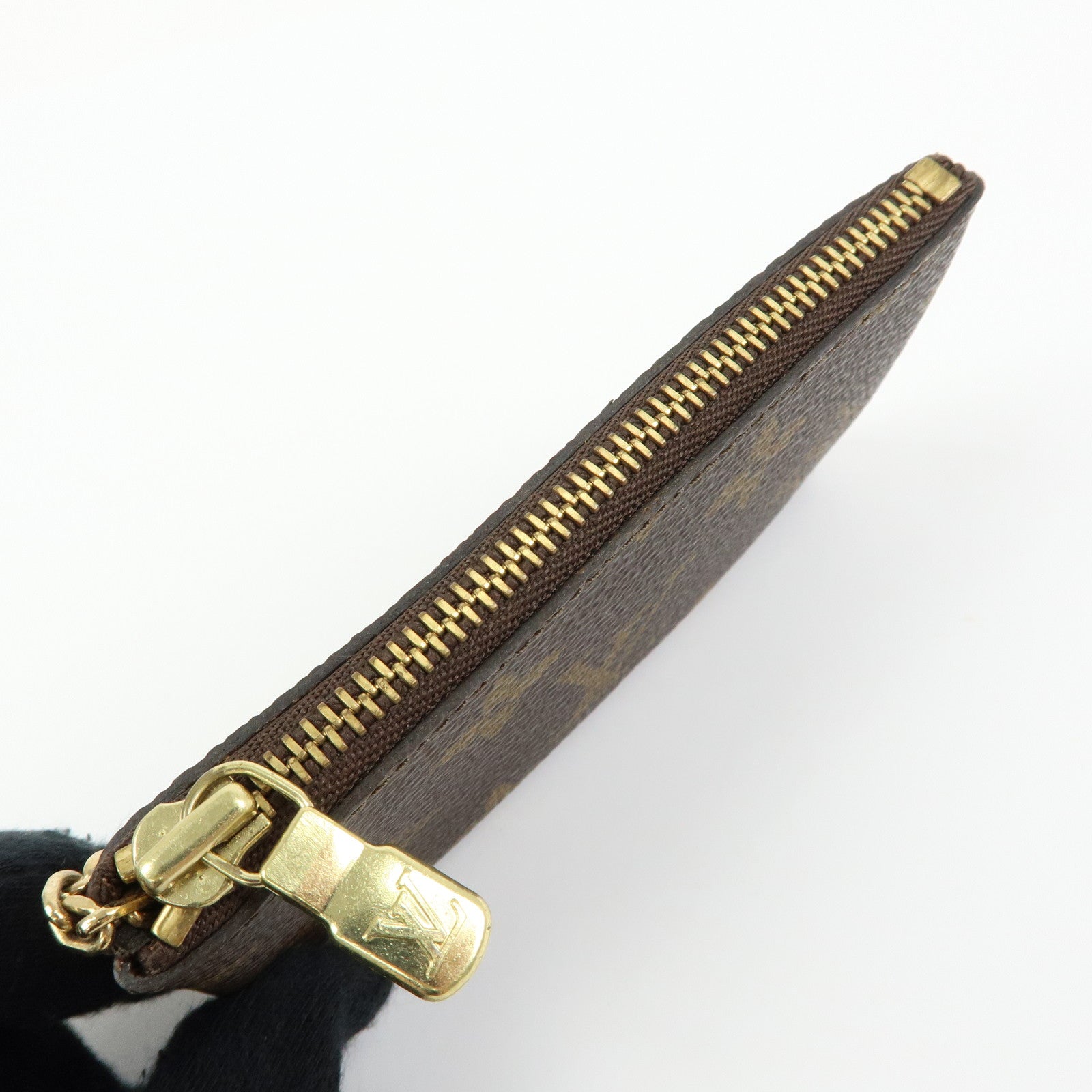 Louis Vuitton Monogram Pochette Cles Coin Case Key Case M62650