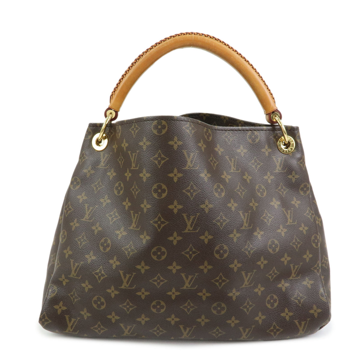 Louis Vuitton Monogram Artsy MM Shoulder Bag Brown M40249