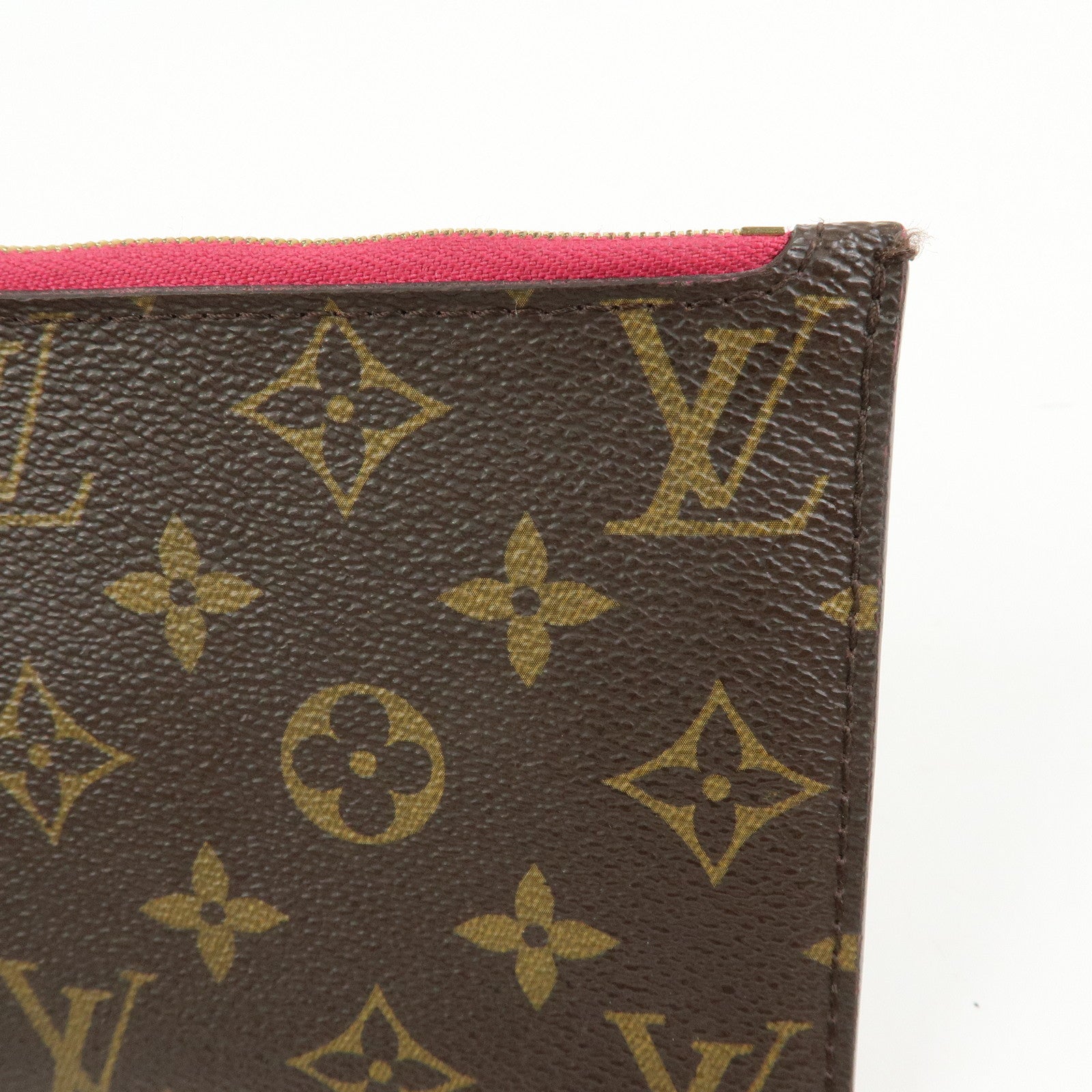 Louis Vuitton Monogram Canvas Pouch for Neverfull PM Tote Bag Pivoine