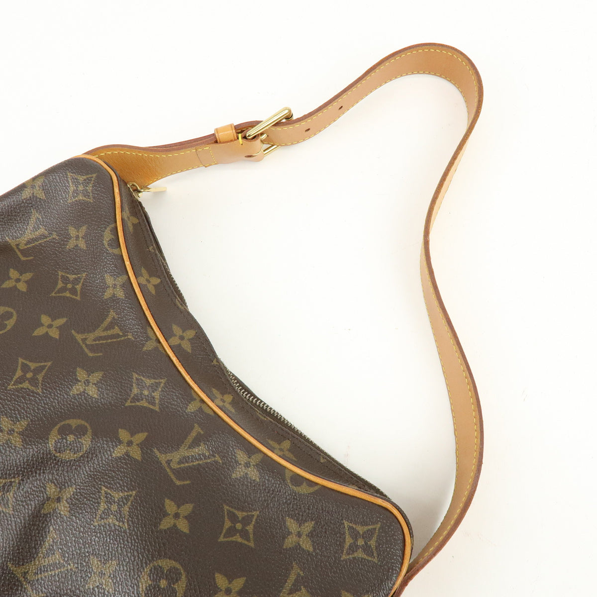 Louis Vuitton Monogram Croissant MM Shoulder Bag Brown M51512