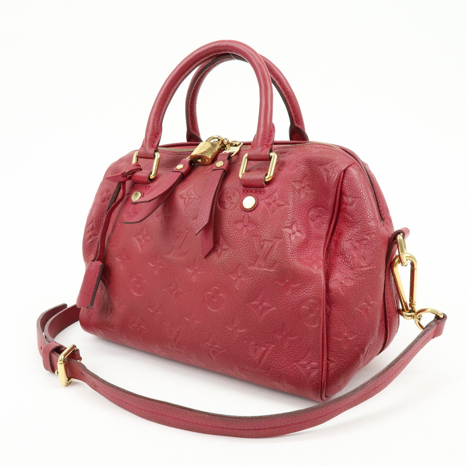 Louis Vuitton Monogram Empreinte Speedy Bandouliere 25 M40764