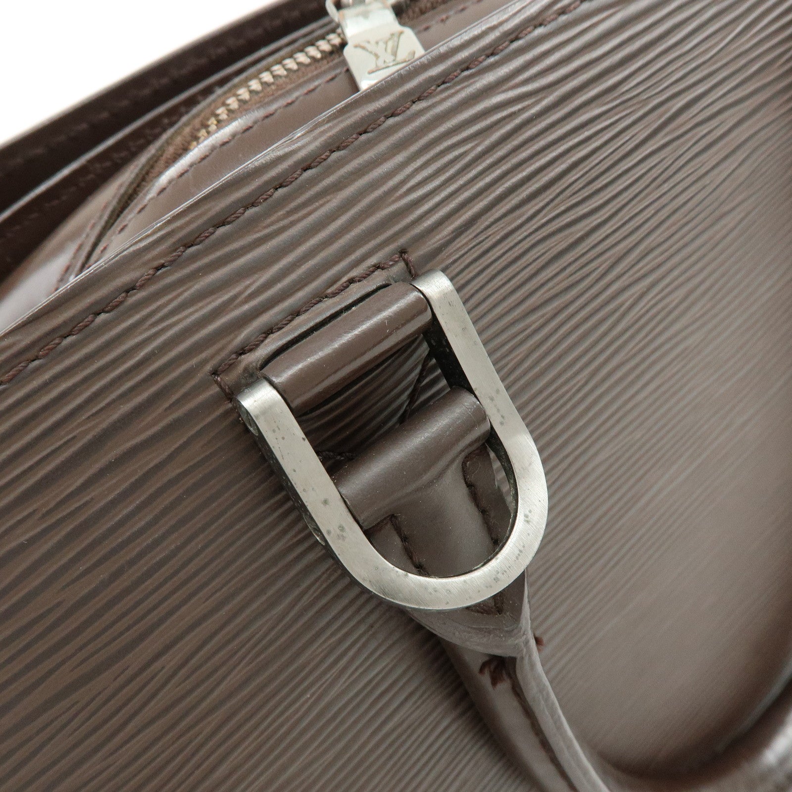 Louis Vuitton Epi Pont Neuf Hand Bag Mocha Brown M5205D