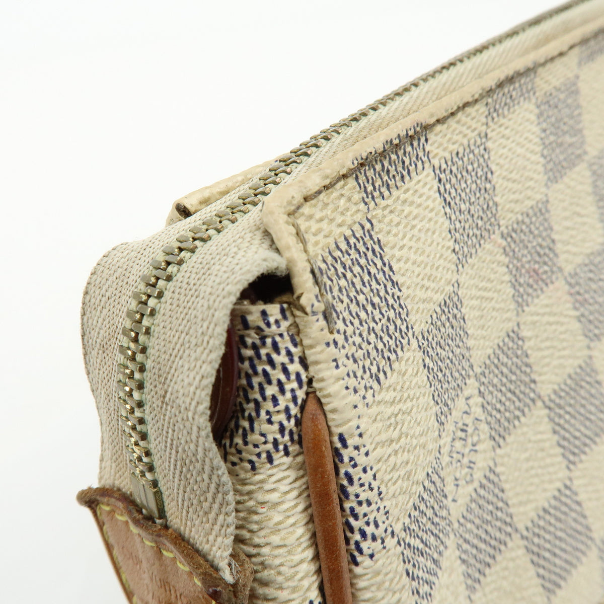 Louis Vuitton Damier Azur Eva 2Way Bag Hand Bag Shoulder Bag N55214