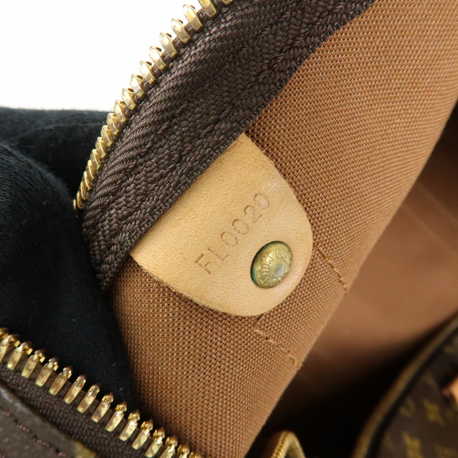 Louis Vuitton Keep All Bandouliere 55 Boston Bag Hand Bag Brown M41414