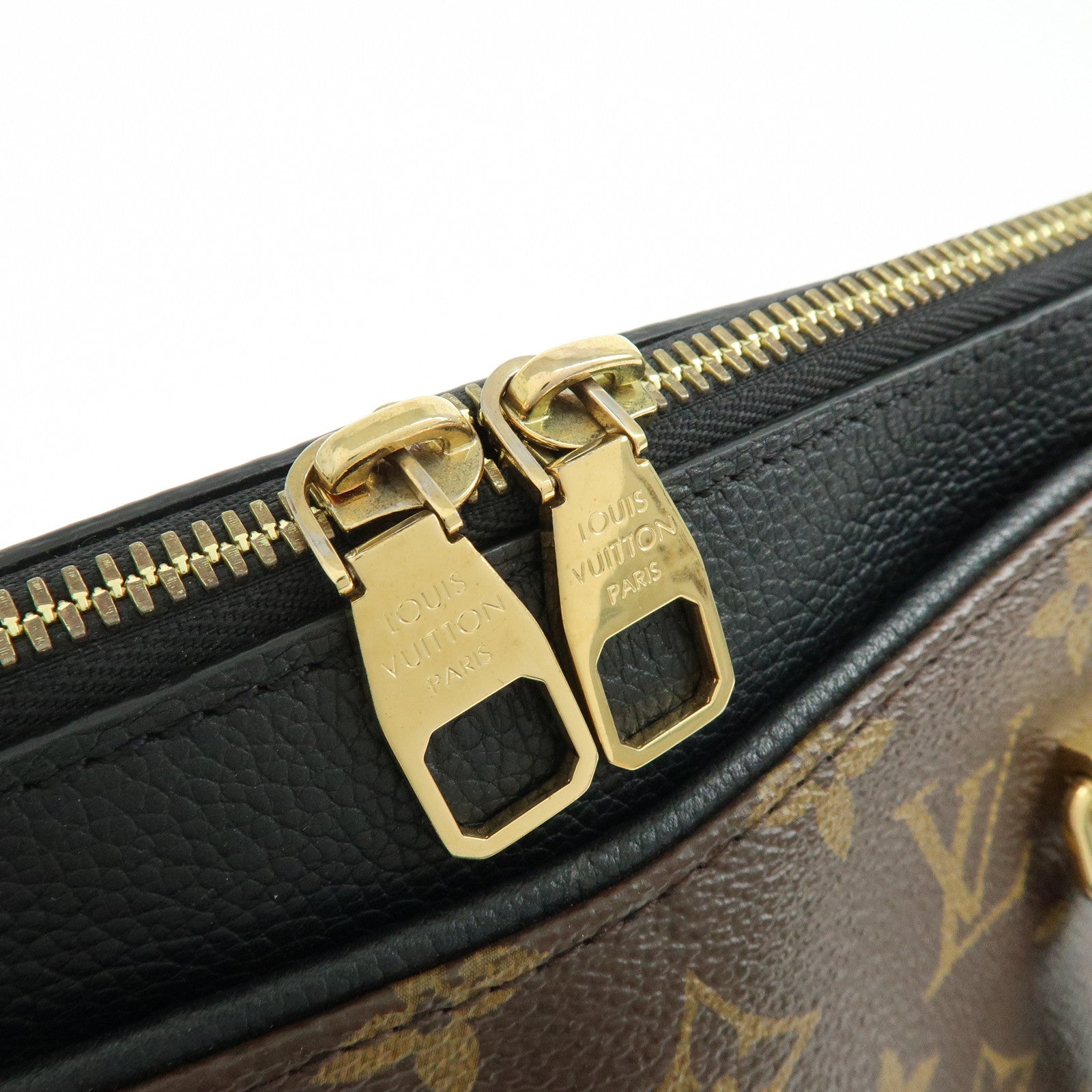 Louis Vuitton Monogram Pallas 2Way Bag Hand Bag Monogram Noir M41064