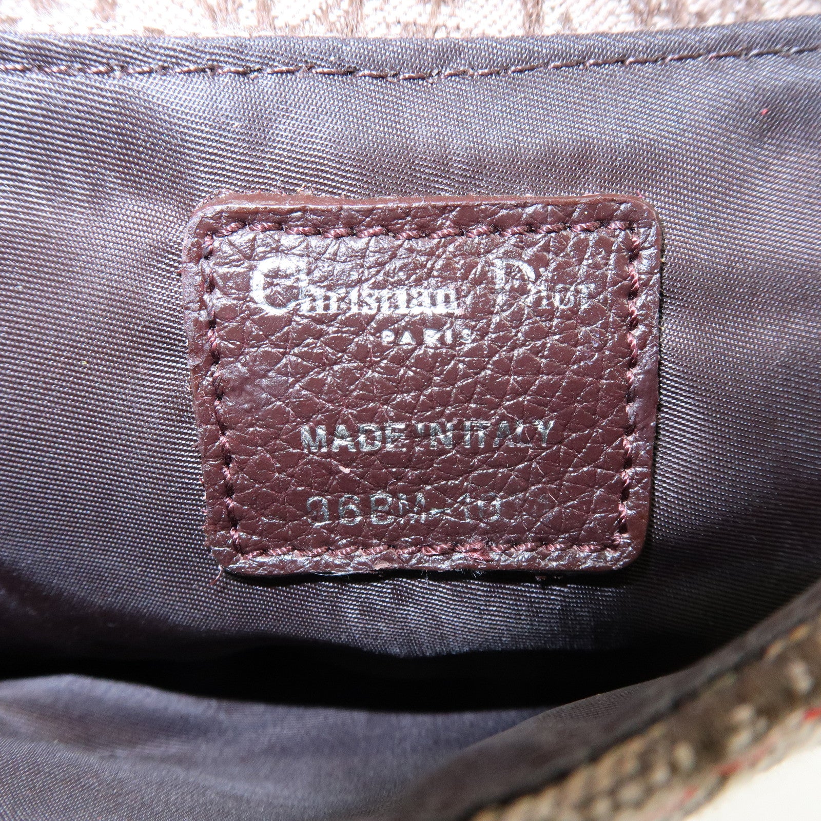 Christian Dior Trotter Saddle Rasta Canvas Leather Waist Bag Beige