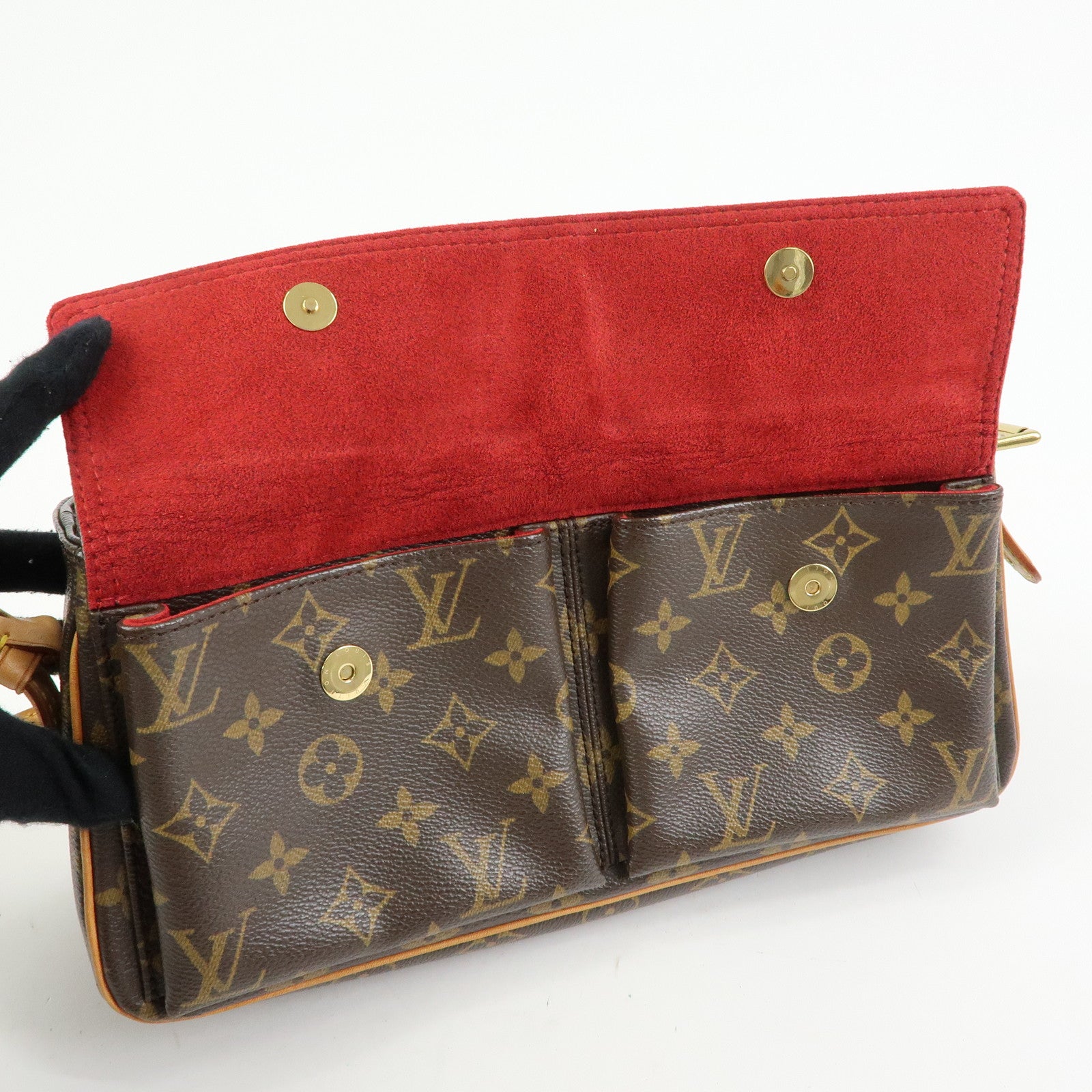 Louis Vuitton Monogram Viva Cite Shoulder Bag Hand Bag Brown M51164