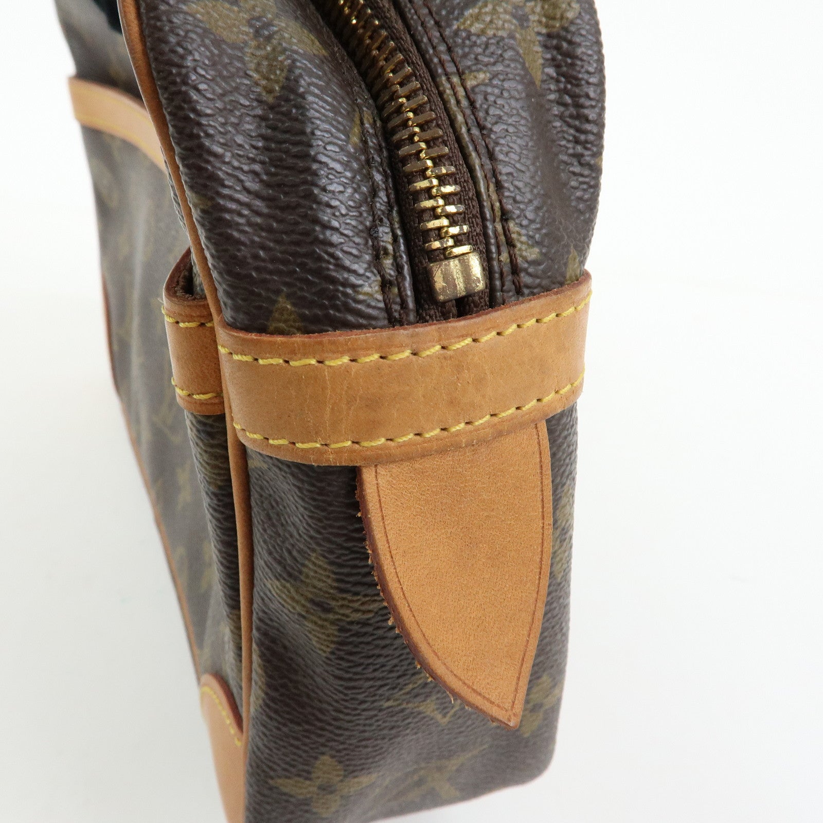 Louis Vuitton Monogram Compiegne 23 Pouch Clutch Bag Brown M51845