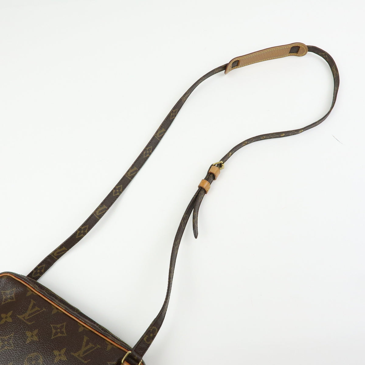 Louis Vuitton Monogram Pochette Marly Bandouliere Bag Brown M51828