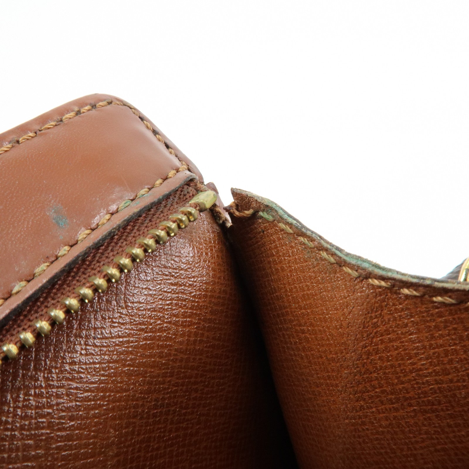 Louis Vuitton Monogram Canvas Enghien Shoulder Bag Brown M51205