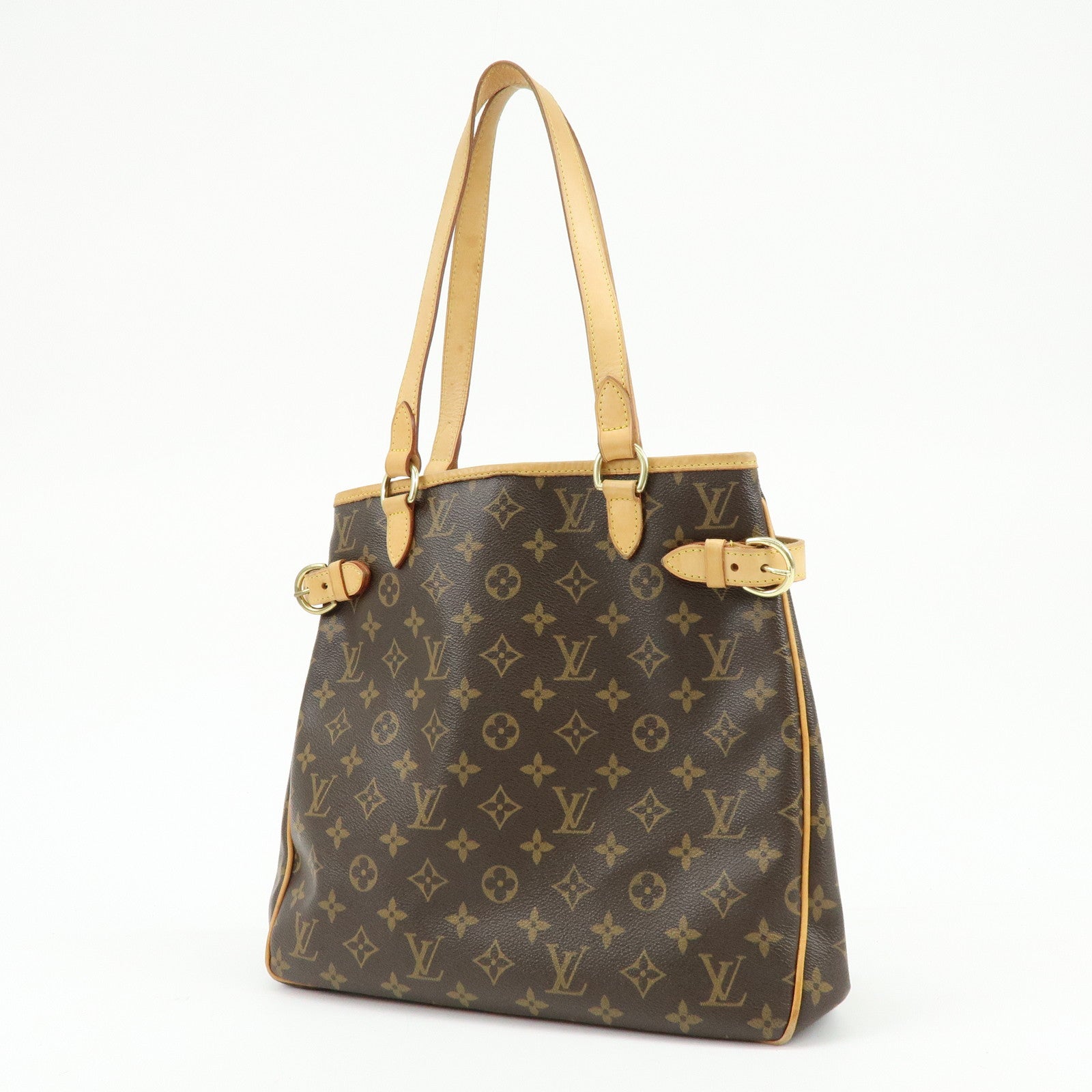 Louis Vuitton Monogram Batignolles Vertical Tote Bag Brown M51153