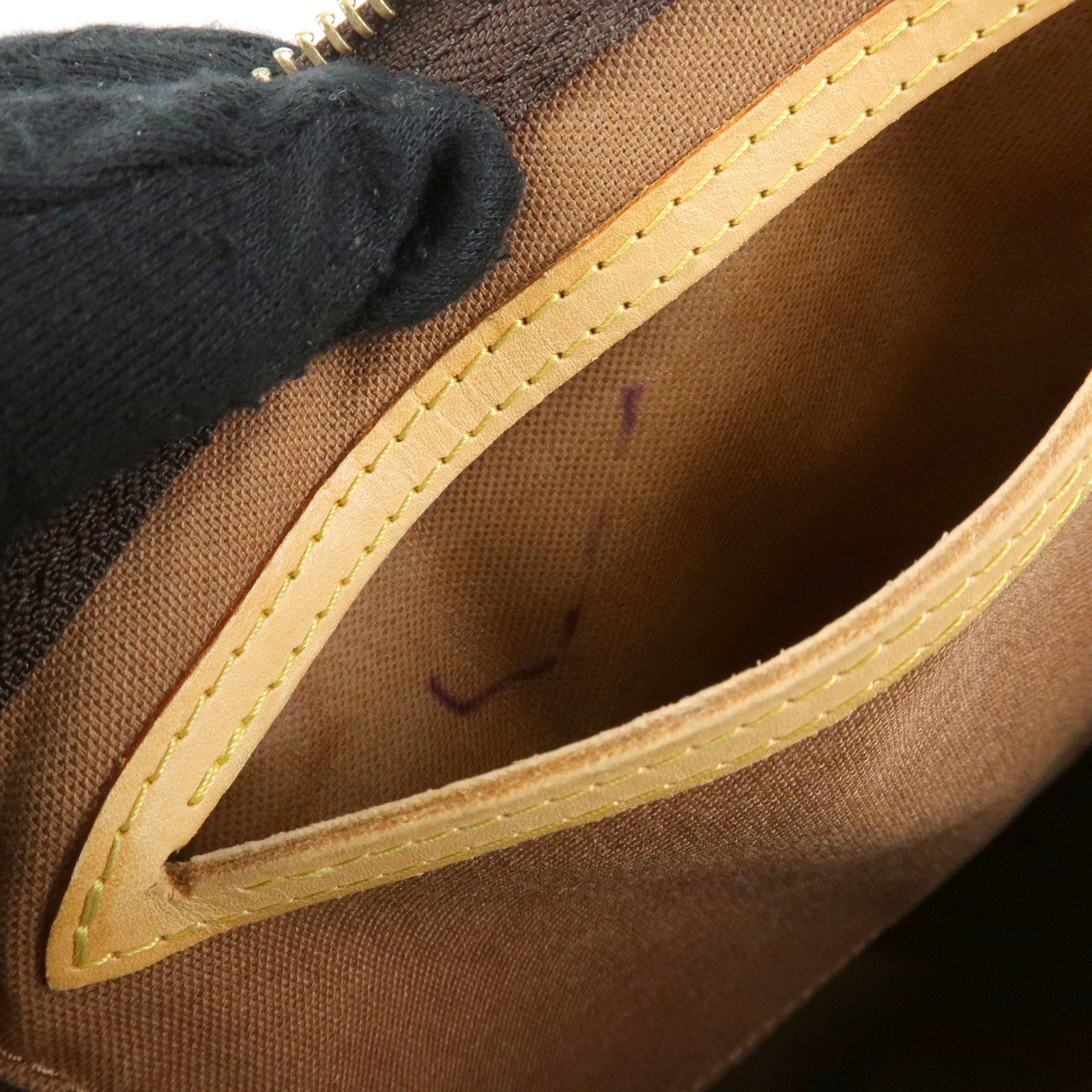 Louis Vuitton Monogram Speedy 40 Hand Bag Boston Bag Brown M41522