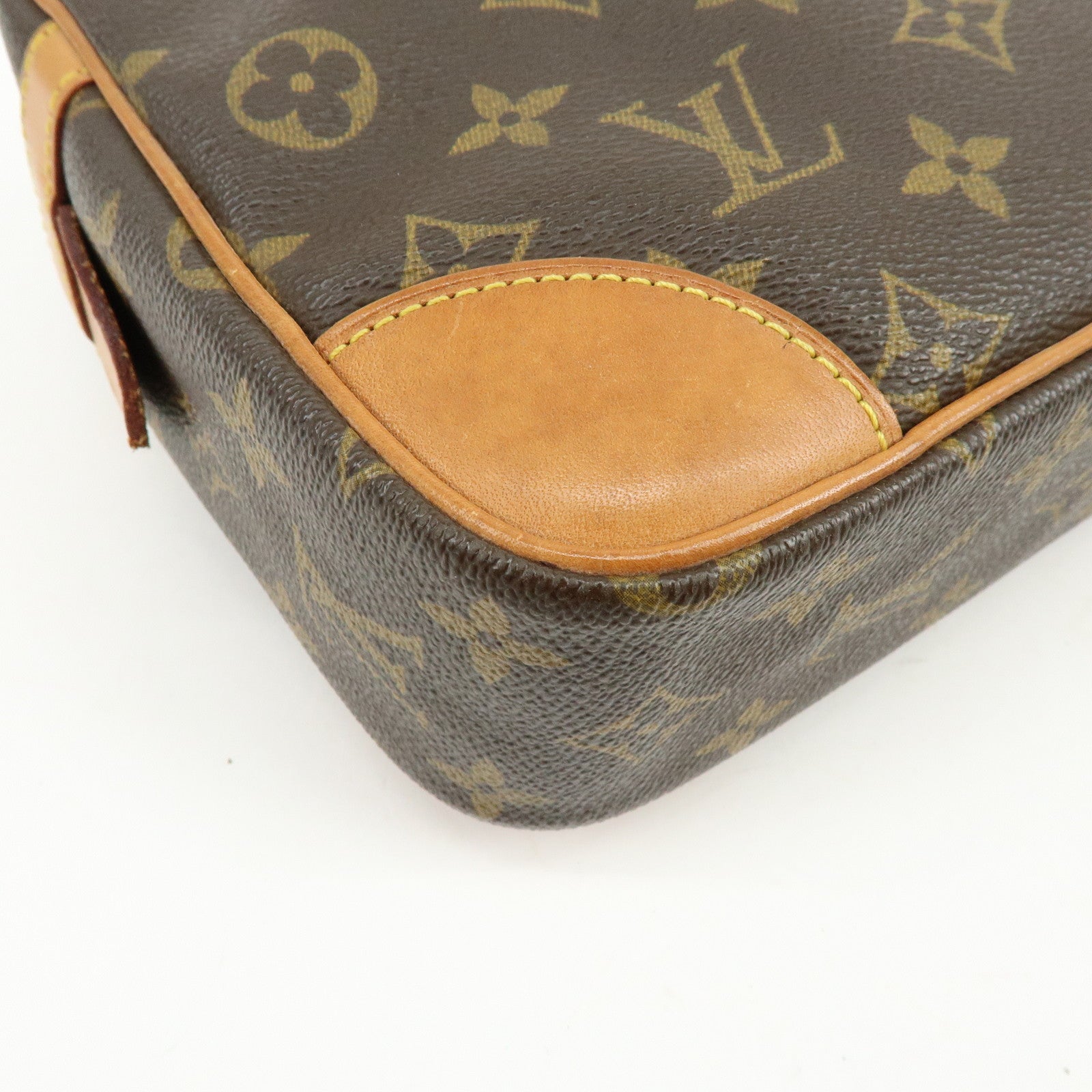 Louis Vuitton Monogram Compiegne 28 Pouch Clutch Bag Brown M51845