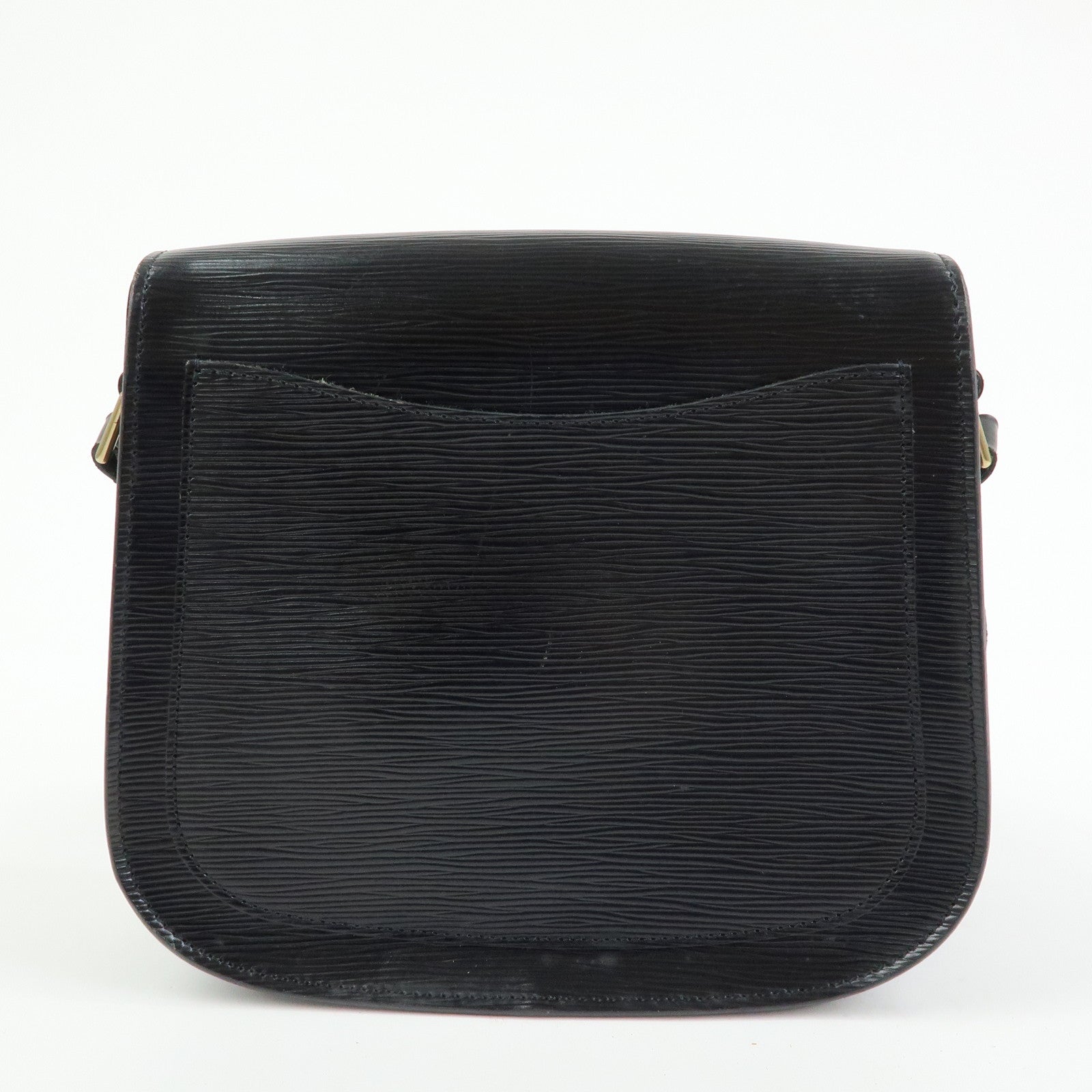 Louis Vuitton Epi Saint Cloud Shoulder Bag Black Noir M52192