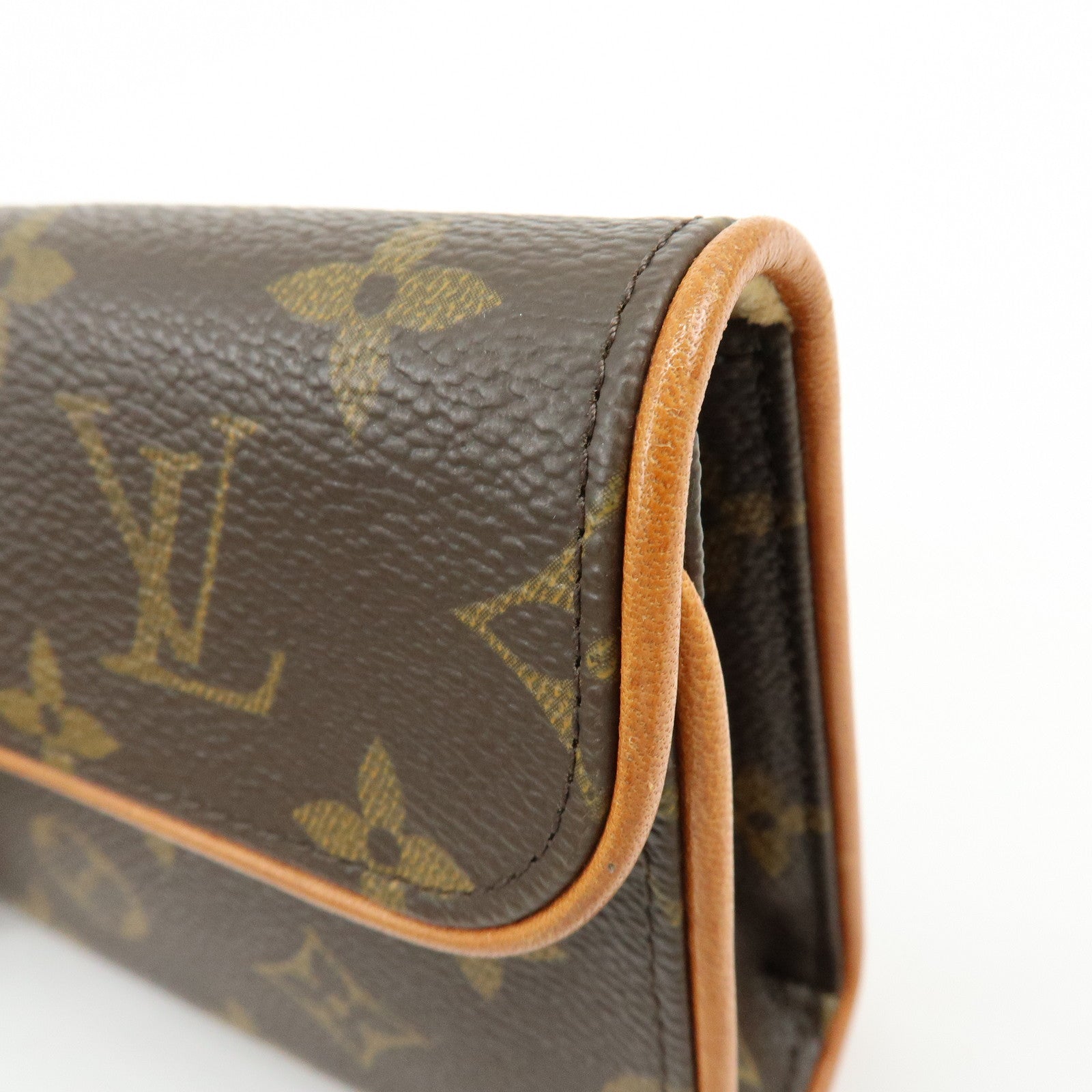 Louis Vuitton Monogram Pochette Florentine Waist Bag Belt XS M51855