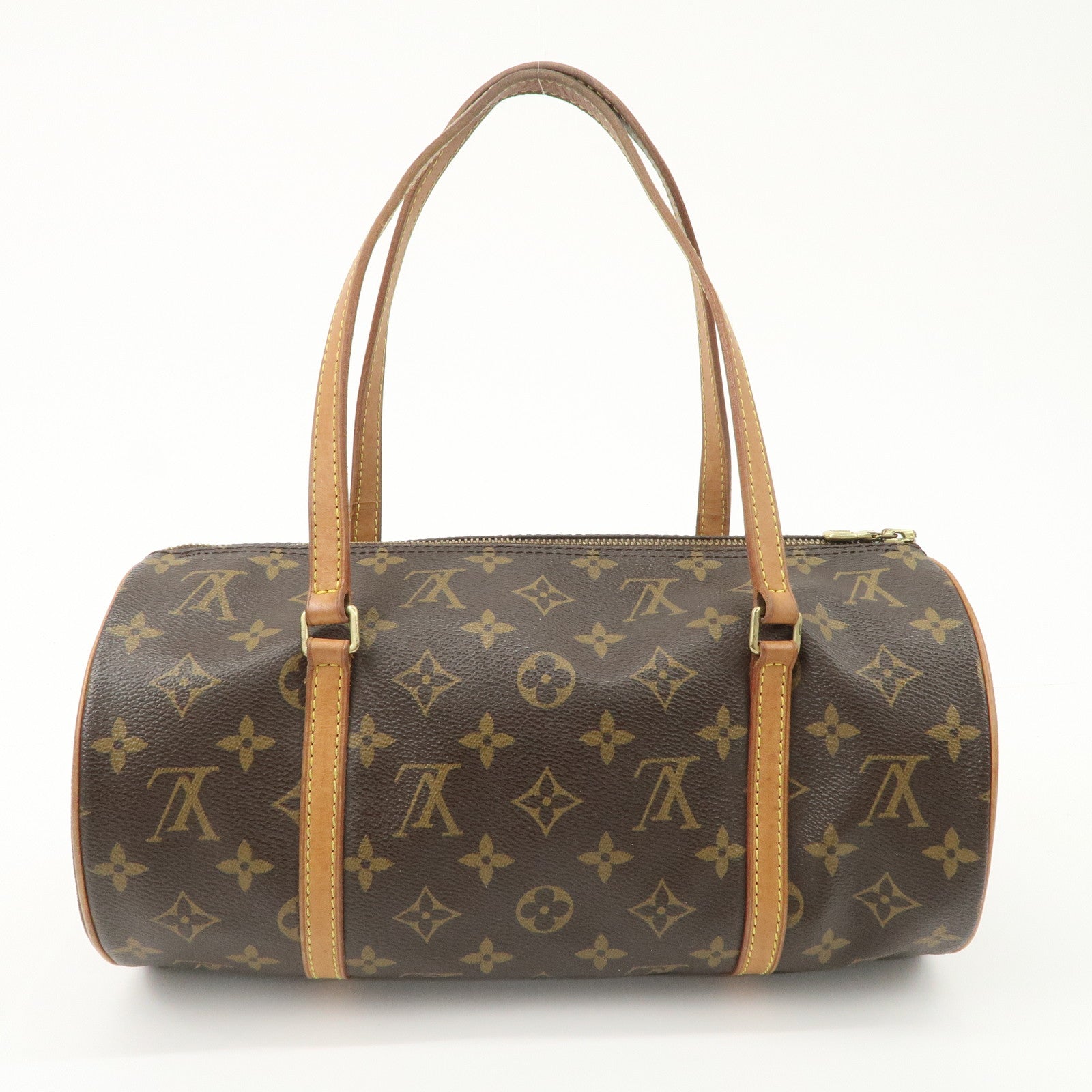 Louis Vuitton Monogram Papillon 30 Hand Bag New Style M51385 Used