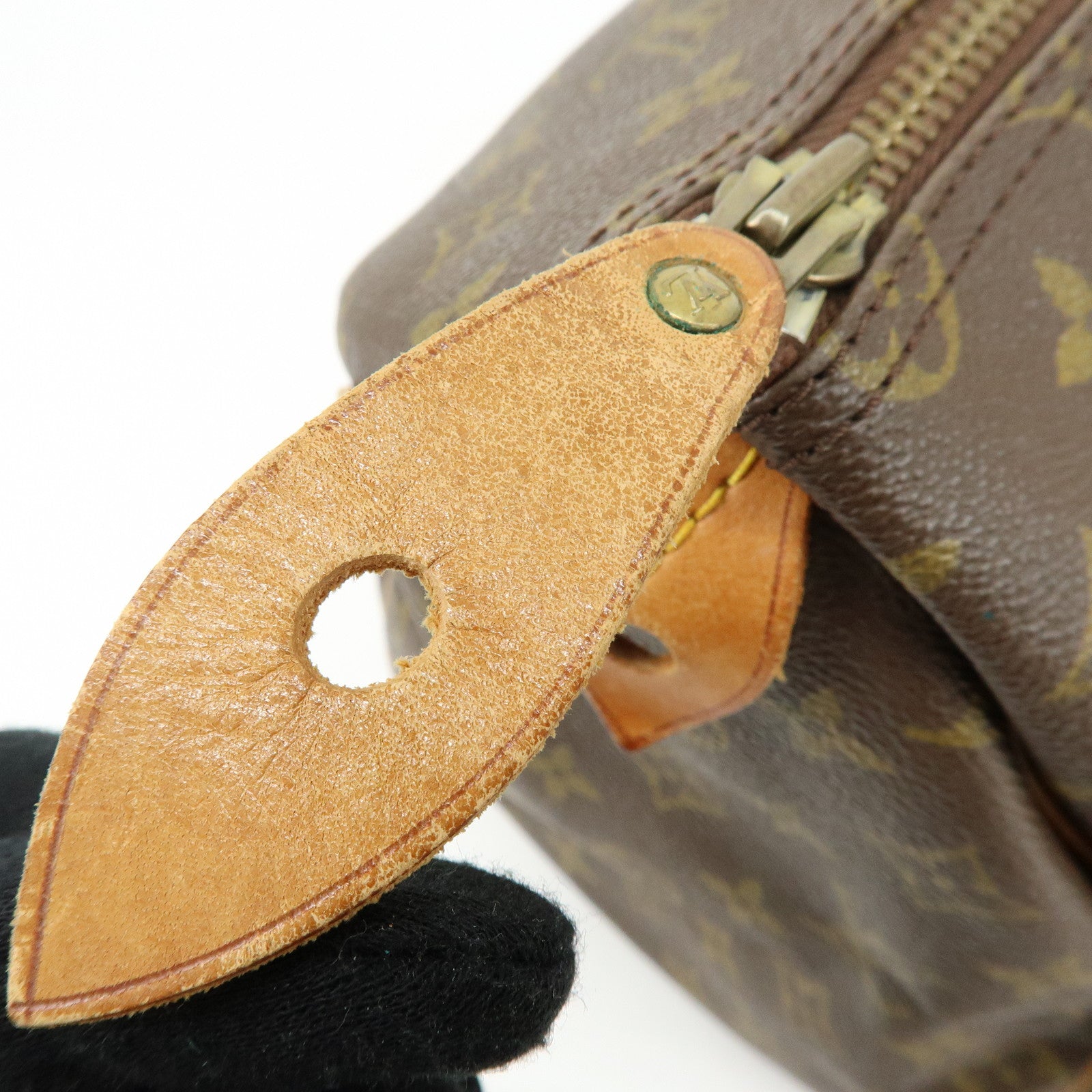 Louis Vuitton Monogram Speedy 35 Canvas Boston Bag Hand Bag M41524