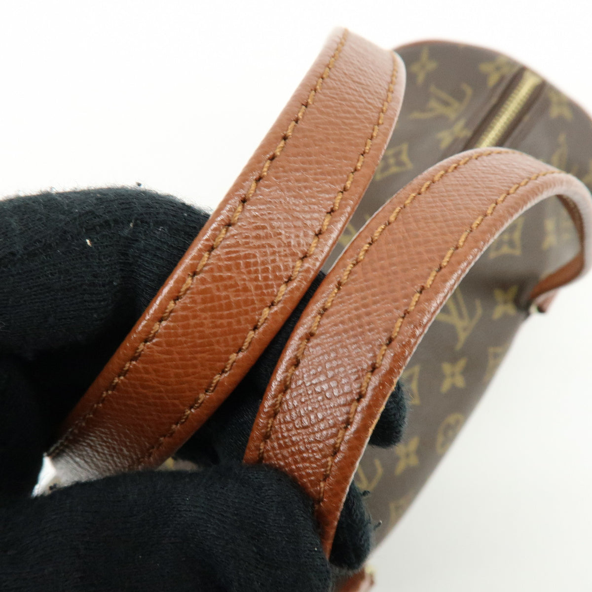 Louis Vuitton Monogram Papillon 30 Hand Bag Brown M51365