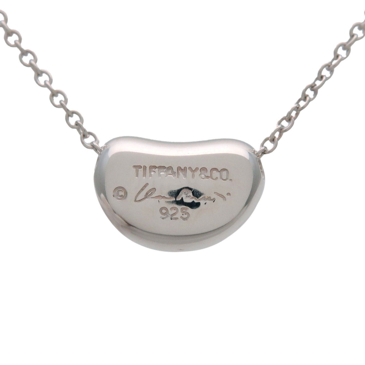 Tiffany & Co Bean Necklace Small SV925 Silver