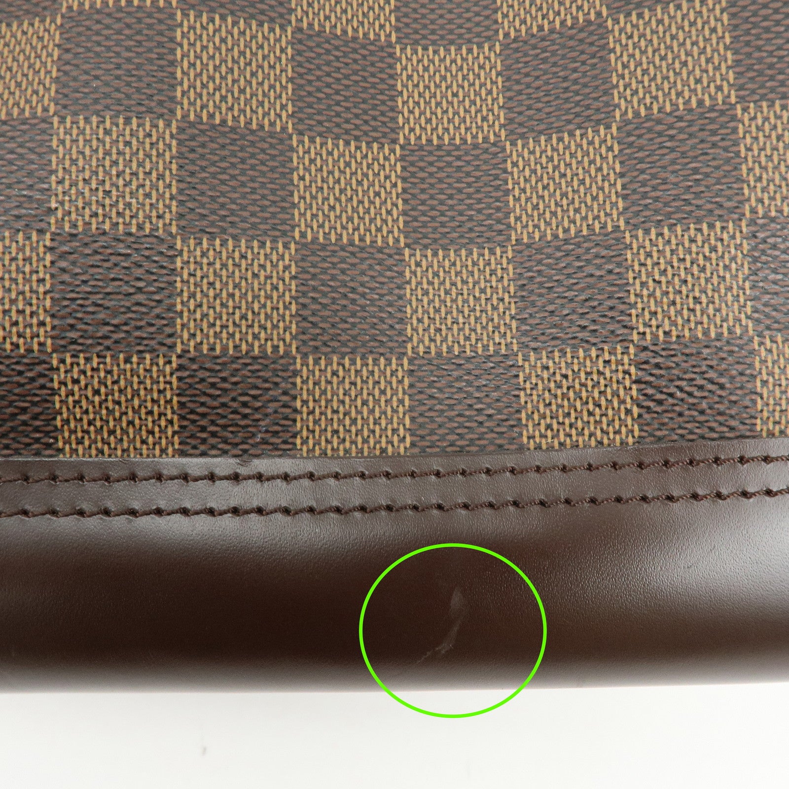 Louis Vuitton Damier Ebene Knightsbridge Boston Bag Hand Bag N51201