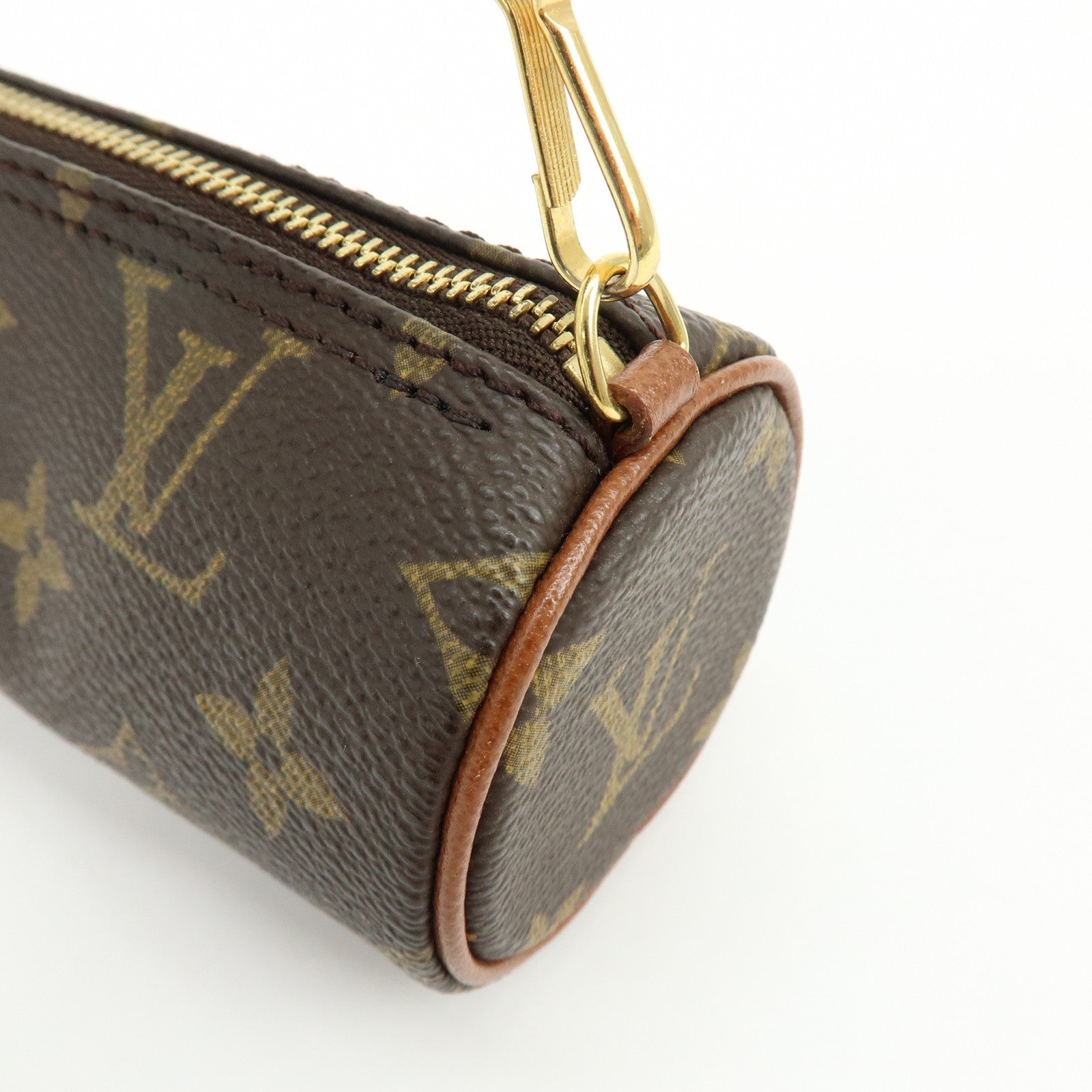 Louis Vuitton Monogram Mini Pouch for Papillon Bag Brown