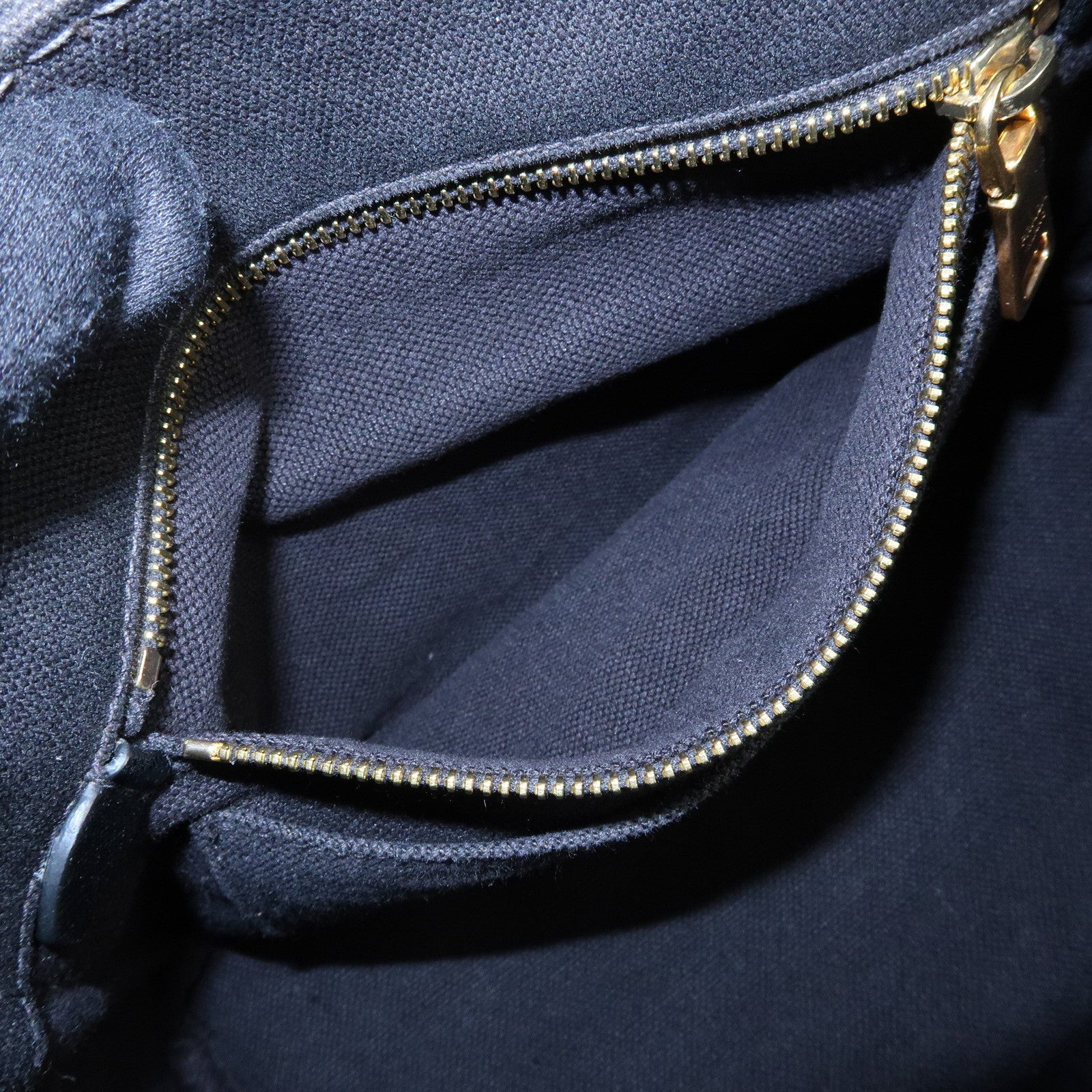 PRADA Canapa Triangle Logo Mini Canvas 2Way Hand Bag Black 1BG439