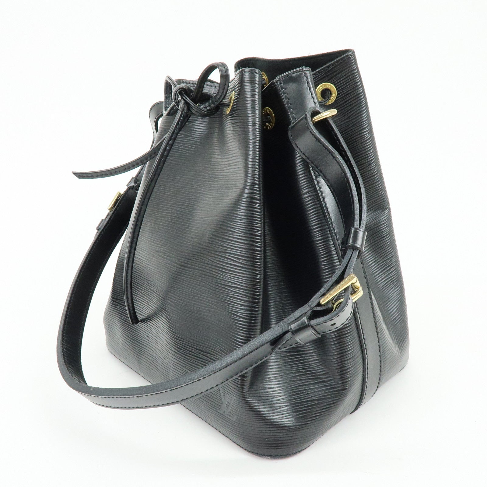 Louis Vuitton Epi Noe Leather Shoulder Bag Hand Bag Noir Black M59002