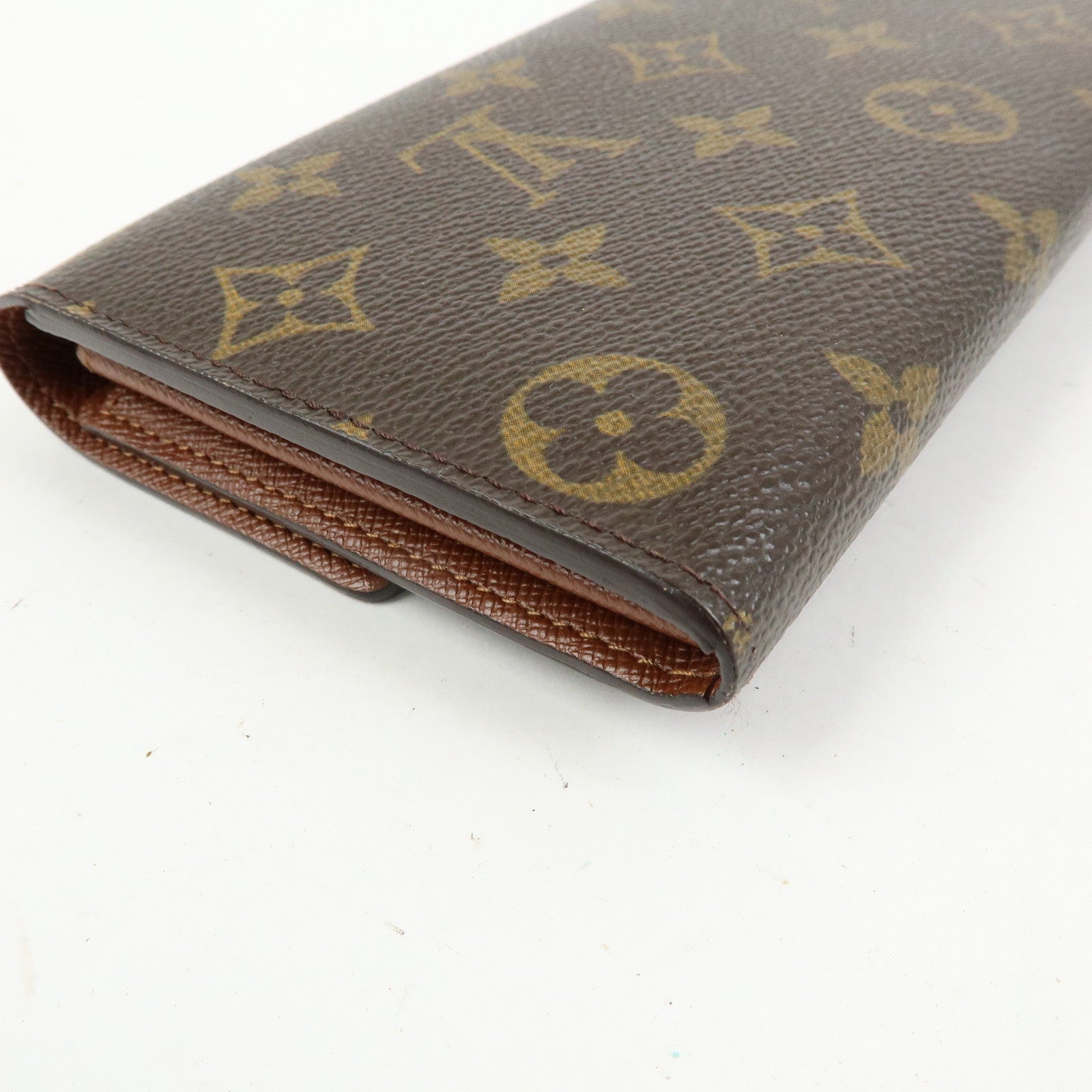 Louis Vuitton Monogram Porte Monnaie Credit Long Wallet M61726