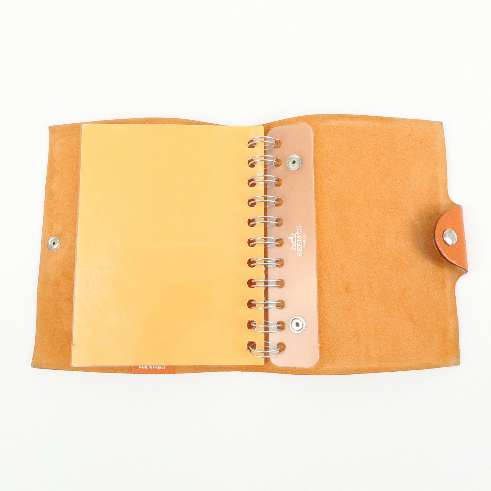 HERMES Ulysse PM Togo Leather Agenda Planner Cover ☐F Stamped