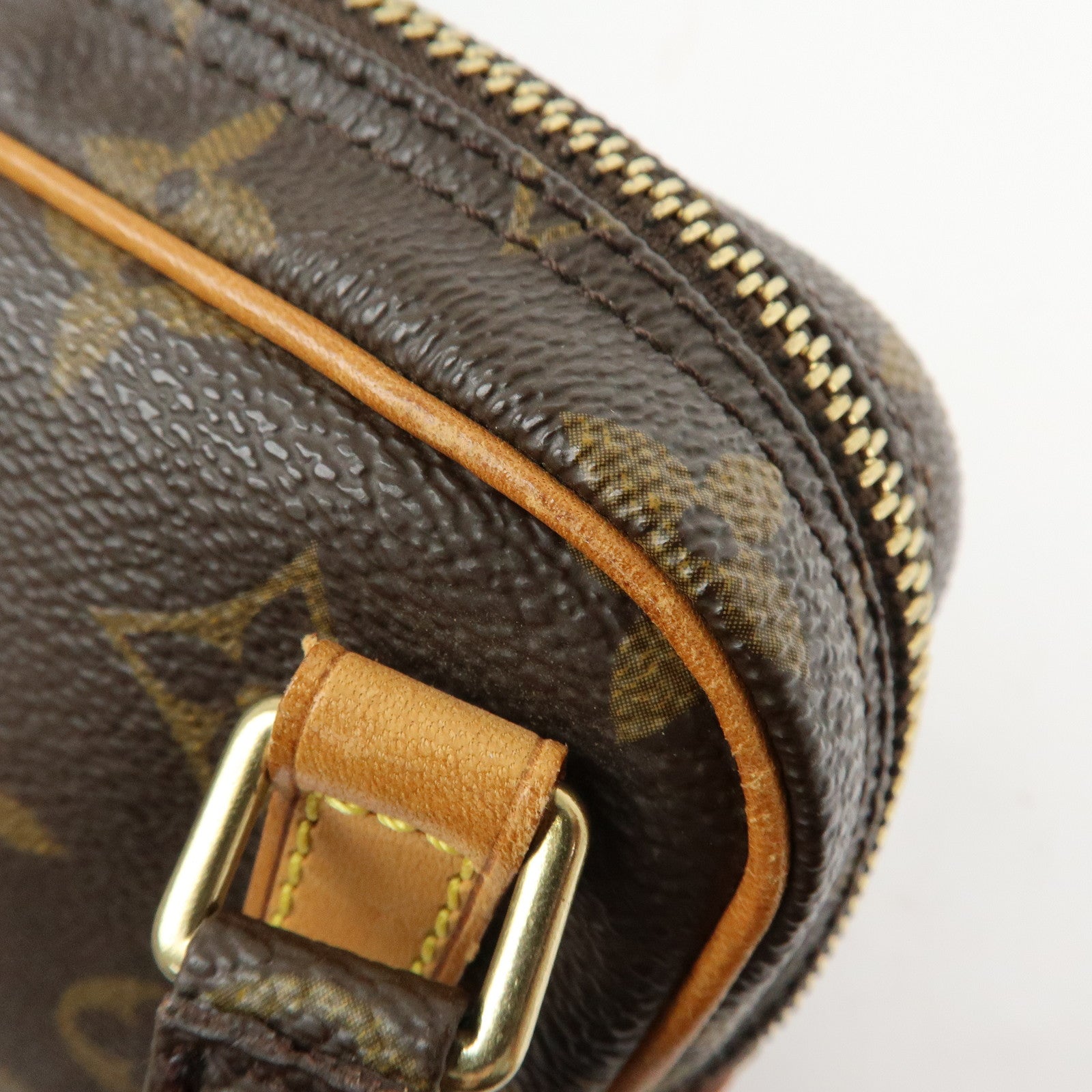 Louis Vuitton Monogram Pochette Marly Bandouliere Bag Brown M51828
