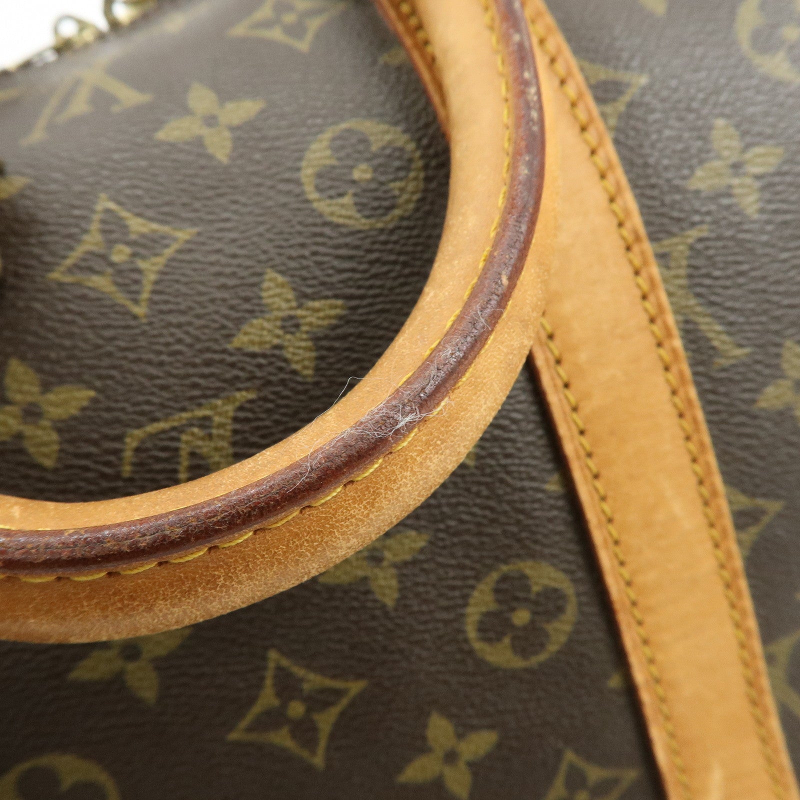 Louis Vuitton Keep All Bandouliere 55 Boston Bag Hand Bag M41414