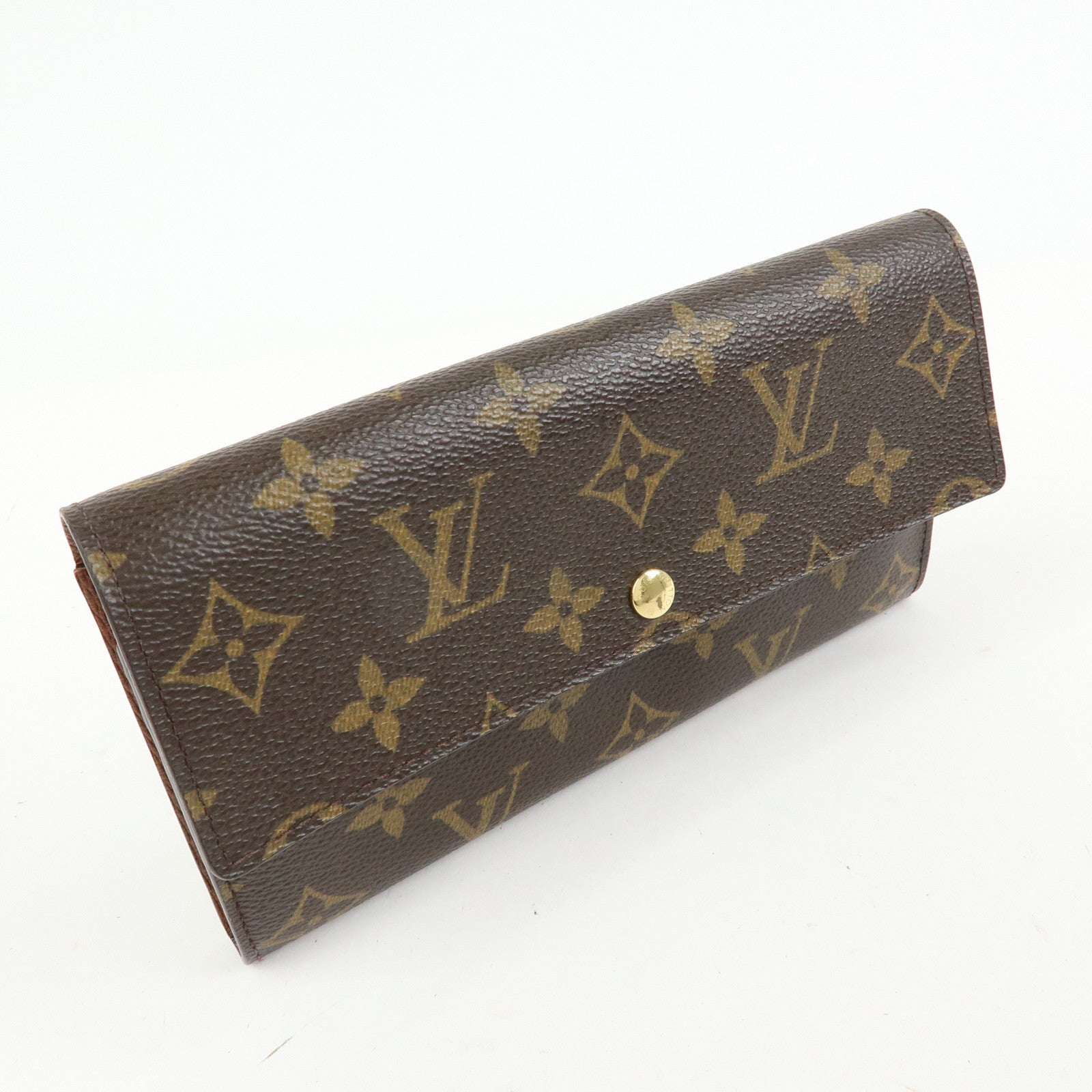Louis Vuitton Monogram Porte Monnaie Credit Long Wallet M61726