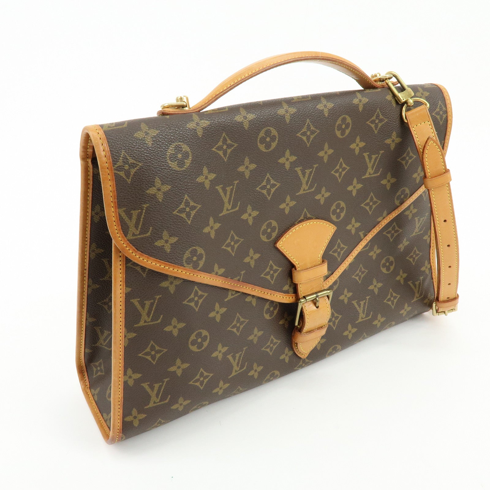 Louis Vuitton Monogram Beverly 2Way Bag Shoulder Bag Brown M51121