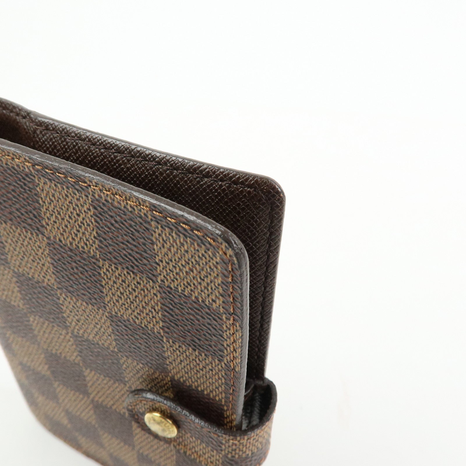 Louis Vuitton Damier Agenda PM Planner Cover Brown R20700