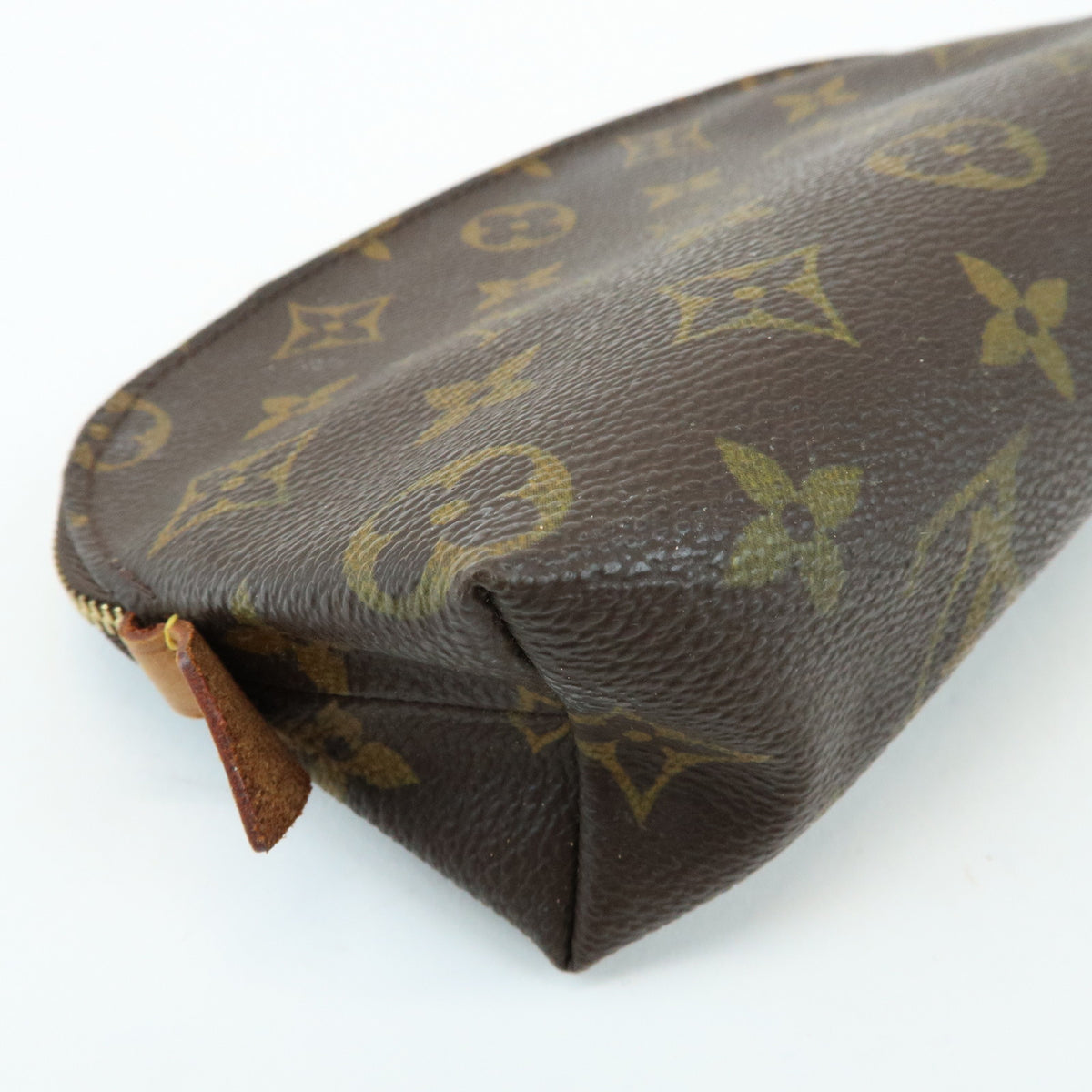 Louis Vuitton Monogram Pochette Cosmetic PM Pouch Brown M47515