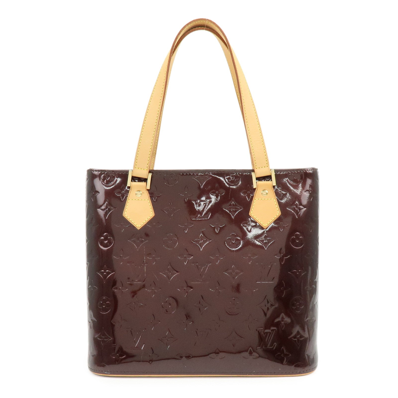 Louis Vuitton Monogram Vernis Houston Tote Bag Amarante M91999