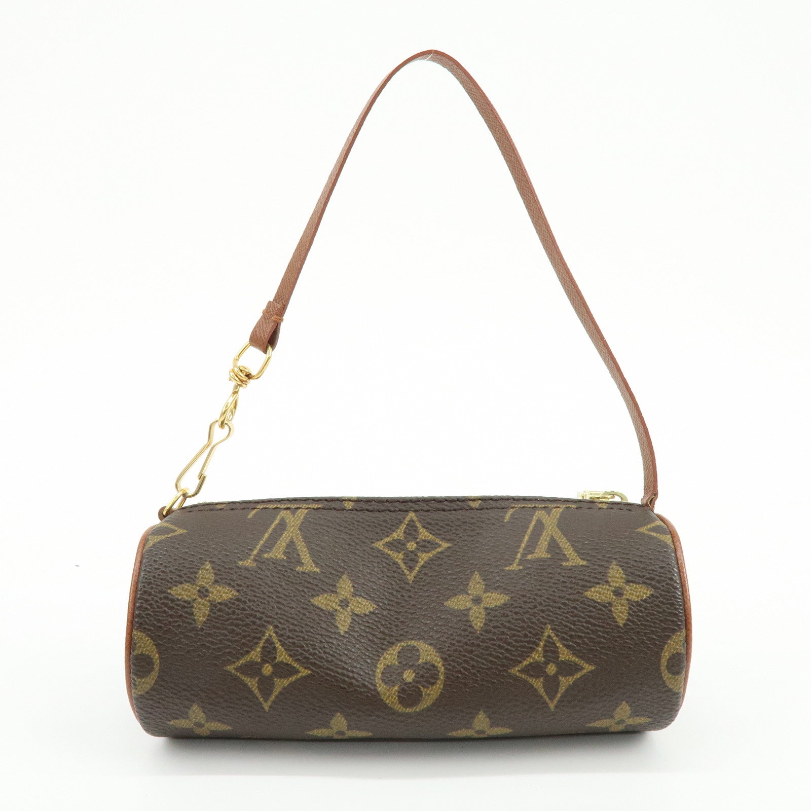 Louis Vuitton Monogram Mini Pouch for Papillon Bag Brown